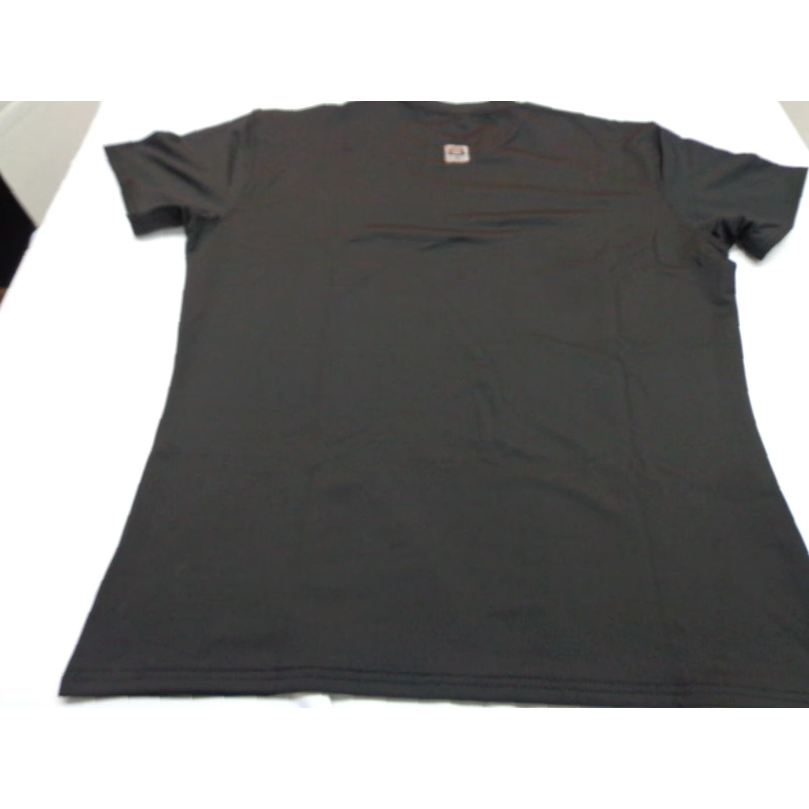 Layer 8 Layer 8 Black Short Sleeve T-Shirt Women's XL Crew Neck Logo Sports Shirt Size XL / US 12-14 / IT 48-50 - 6 Thumbnail