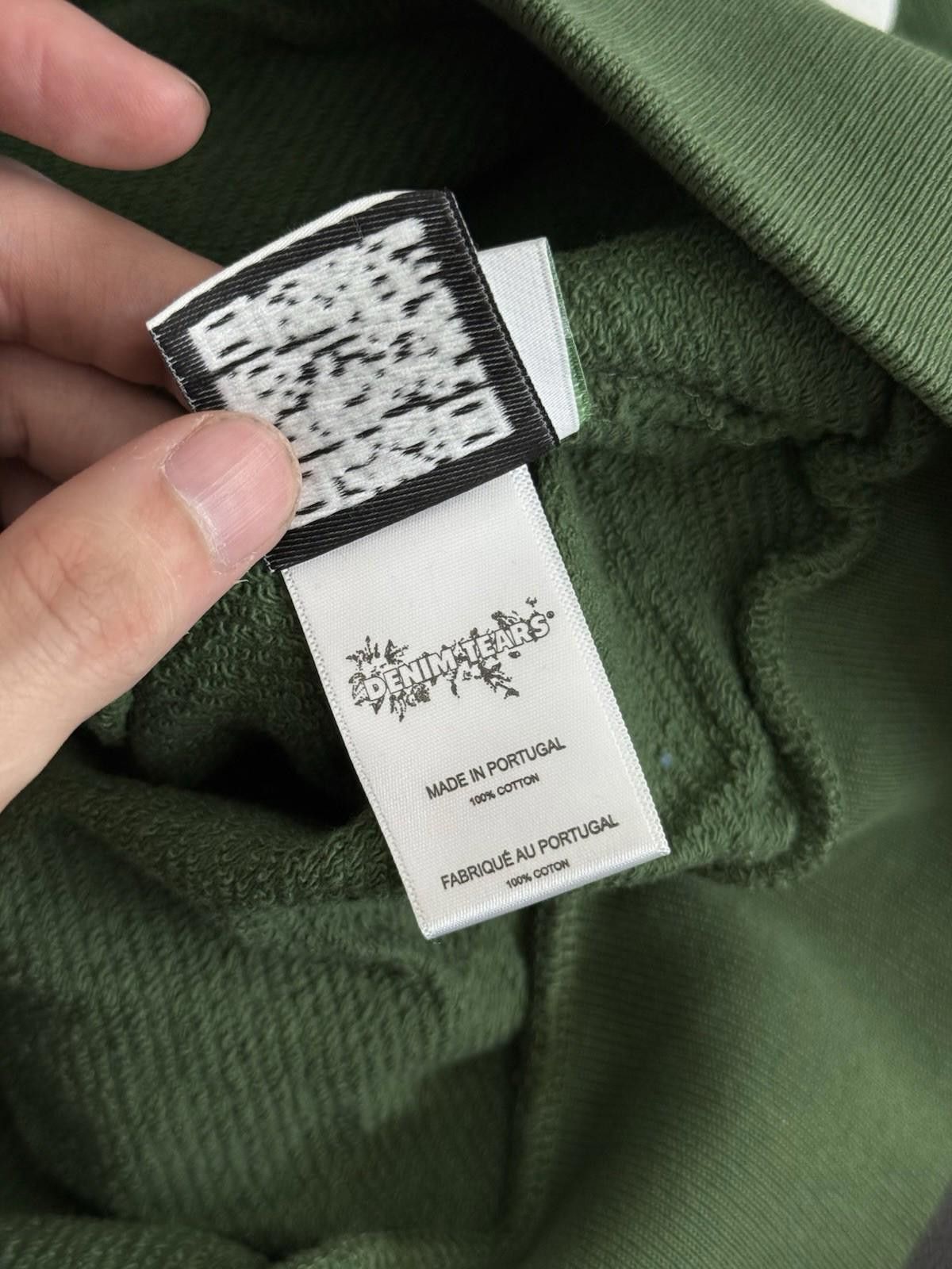 DENIM TEARS Size S - Denim Tears Cotton Wreath Green Zip Up Hoodie 2025 Size US S / EU 44-46 / 1 - 10 Thumbnail