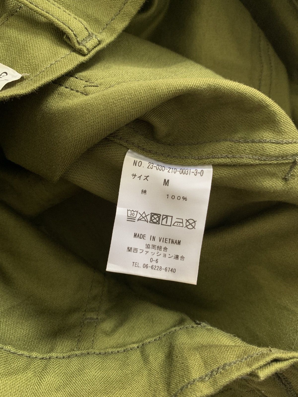 Japanese Brand GungHo USA Military Sateen 107-OG Trousers Size US 30 / EU 46 - 6 Thumbnail