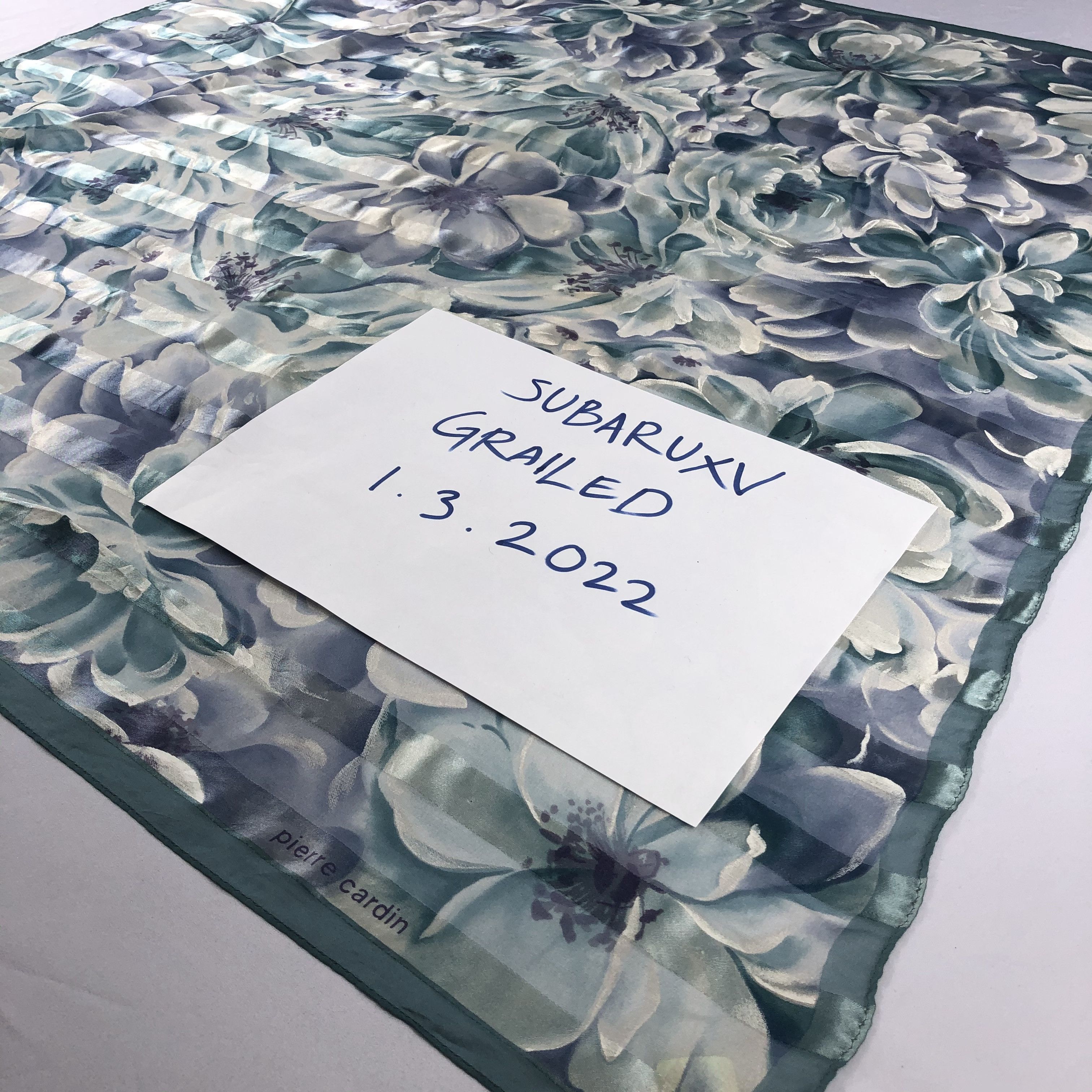 Pierre Cardin Vintage Pierre Cardin Silk Scarf Size ONE SIZE - 4 Thumbnail