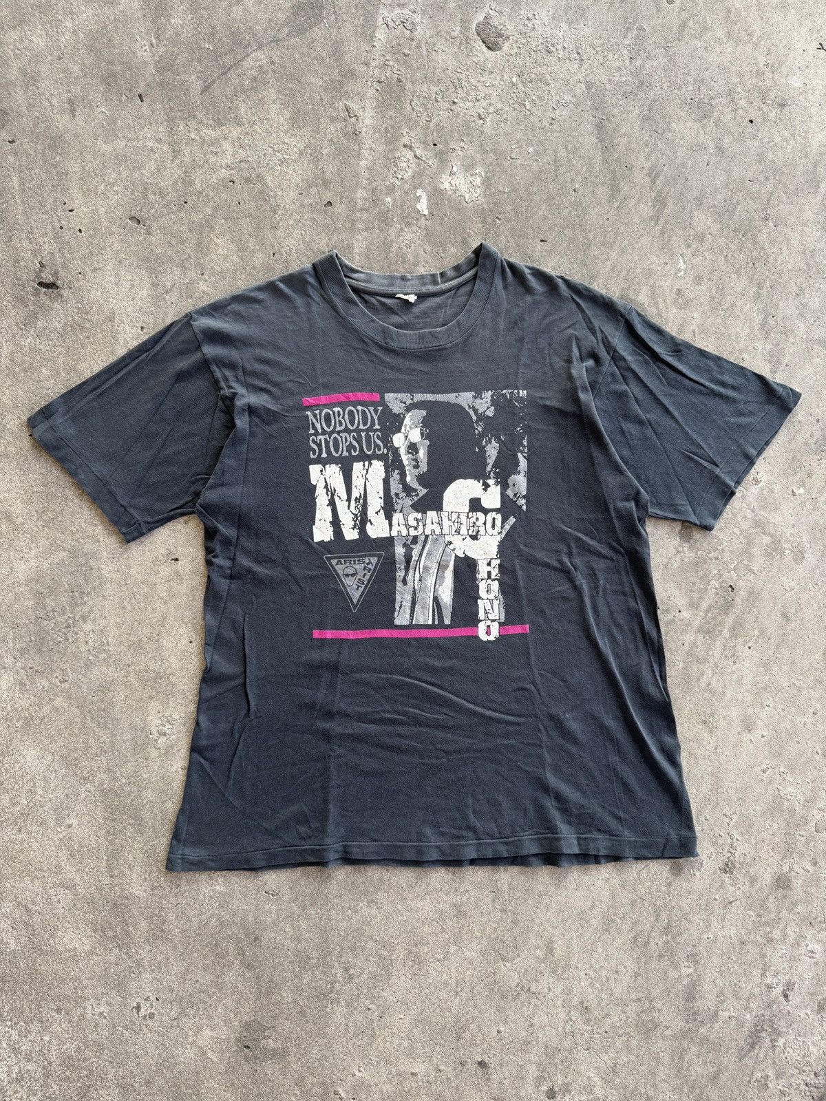 WCW/nWo Vintage 90’s Masahiro Chono NJPW Japan Wrestling NWO Tshirt Size US XL / EU 56 / 4 - 1 Thumbnail