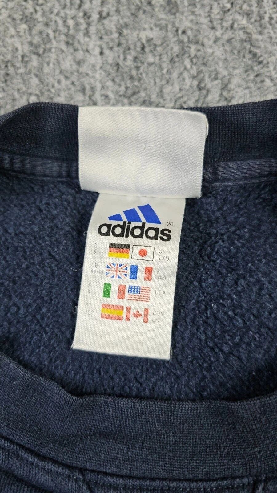 Adidas Adidas AAC Athletic Club Y2K Fleece Crewneck Blue Men L 2001 Size US L / EU 52-54 / 3 - 10 Thumbnail
