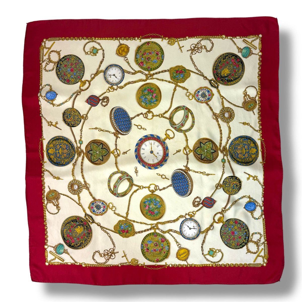 Gucci Gucci Silk Scarf Size ONE SIZE - 1 Thumbnail