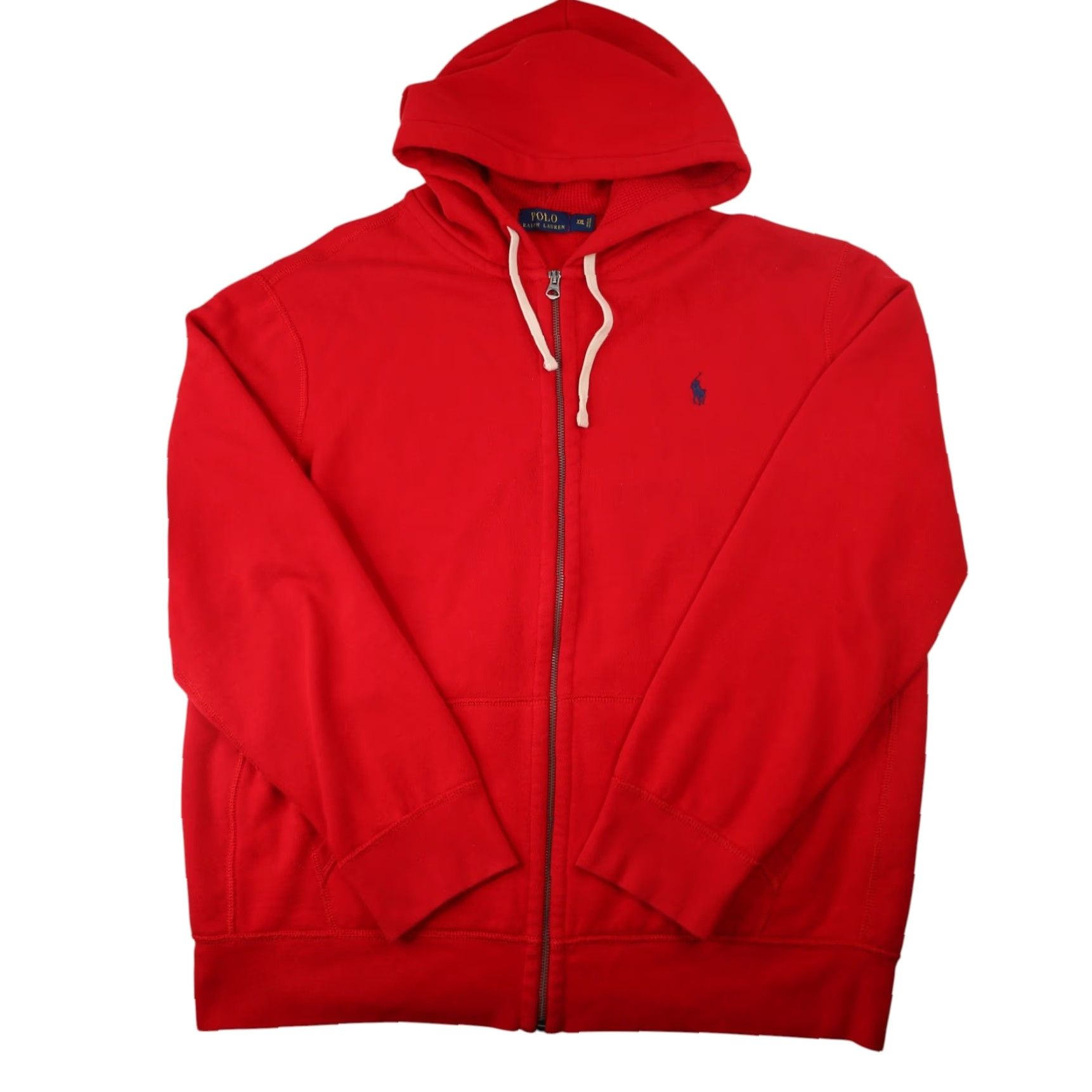 Polo Ralph Lauren Polo Ralph Lauren Hoodie Mens XXL Full Zip Red Size US XXL / EU 58 / 5 - 2 Thumbnail