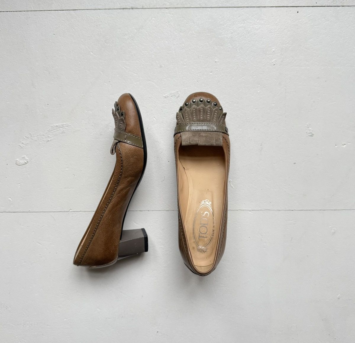 Tod's Tod’s Heels Beige Size US 6 / IT 36 - 2 Thumbnail