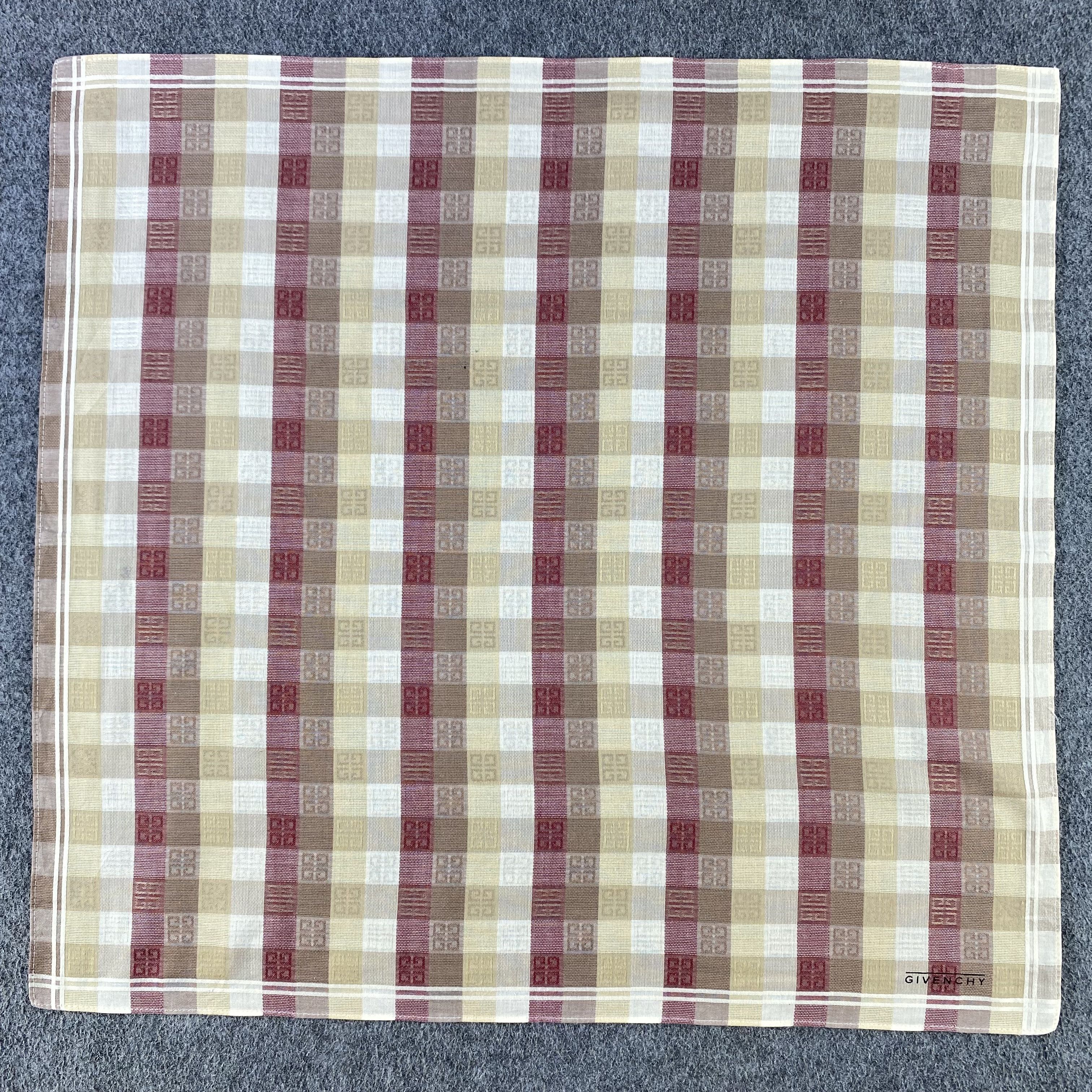 Vintage Givenchy Handkerchief/Neckerchief/Bandana HC647 Size ONE SIZE - 1 Thumbnail