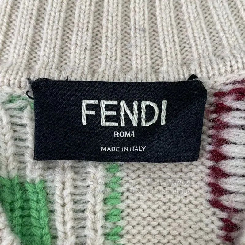 Fendi Fendi Multicolor Wool Women's Knit Sweater . Size M / US 6-8 / IT 42-44 - 5 Thumbnail