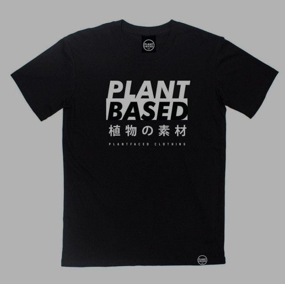 Other Plant Based Kanji Tee - Black T-Shirt - Plant Faced - M Size US M / EU 48-50 / 2 - 2 Thumbnail