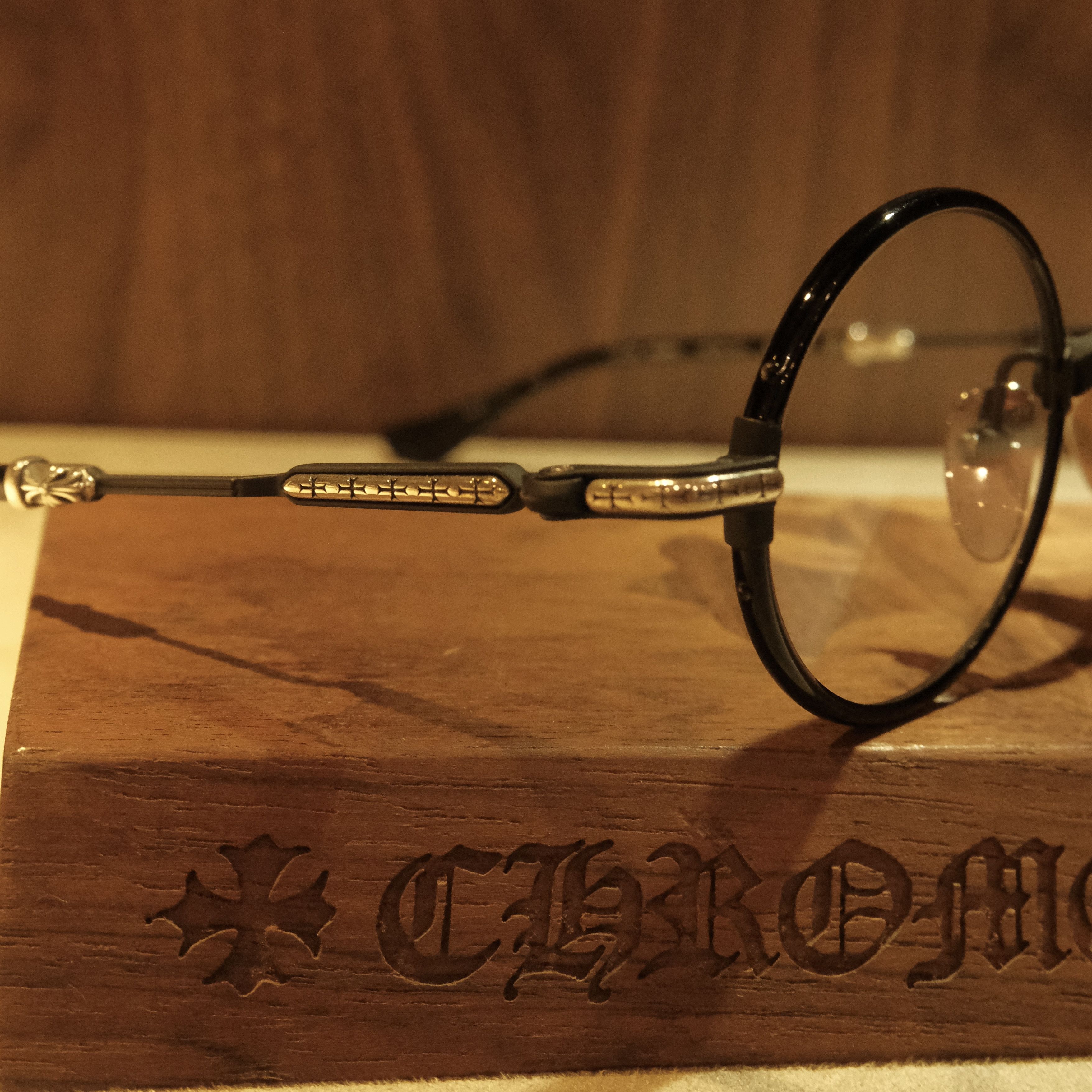Chrome Hearts CHROME HEARTS EDITH F BLACK/SILVER GLASSES Size ONE SIZE - 5 Thumbnail