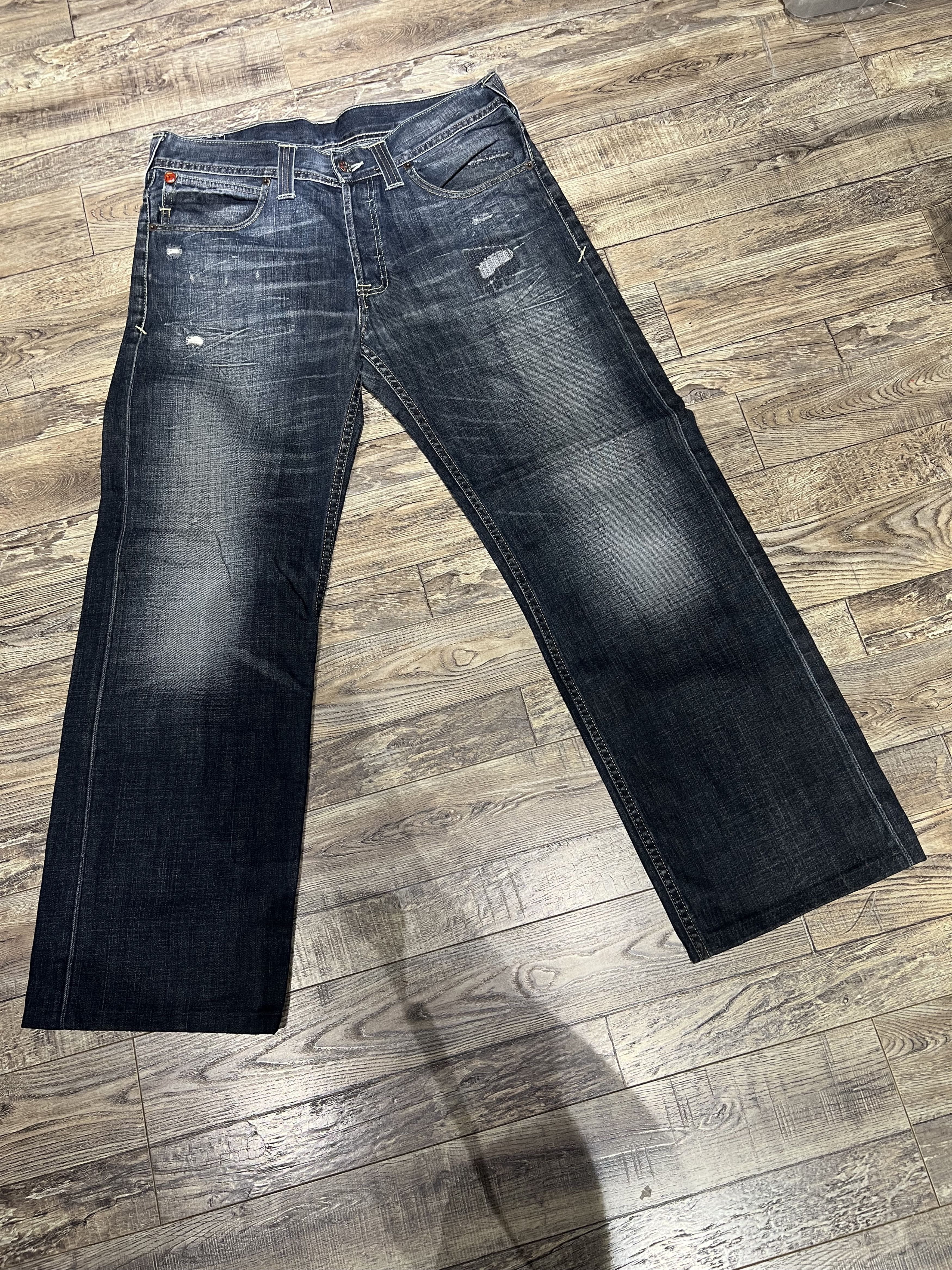 Evisu Evisu Puma Denim Jeans 34/34 Size US 34 / EU 50 - 9 Thumbnail