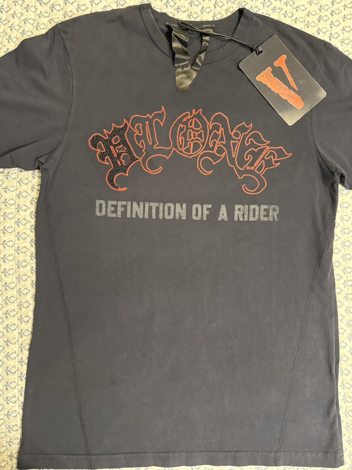 Vlone VLONE Definition of a Rider tee size MD Size US M / EU 48-50 / 2 - 1 Thumbnail