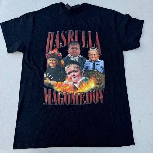 Designer NEW HASBULLA MAGOMEDOV BLACK T-SHIRT SZ MEDIUM M Size US M / EU 48-50 / 2 - 1 Thumbnail