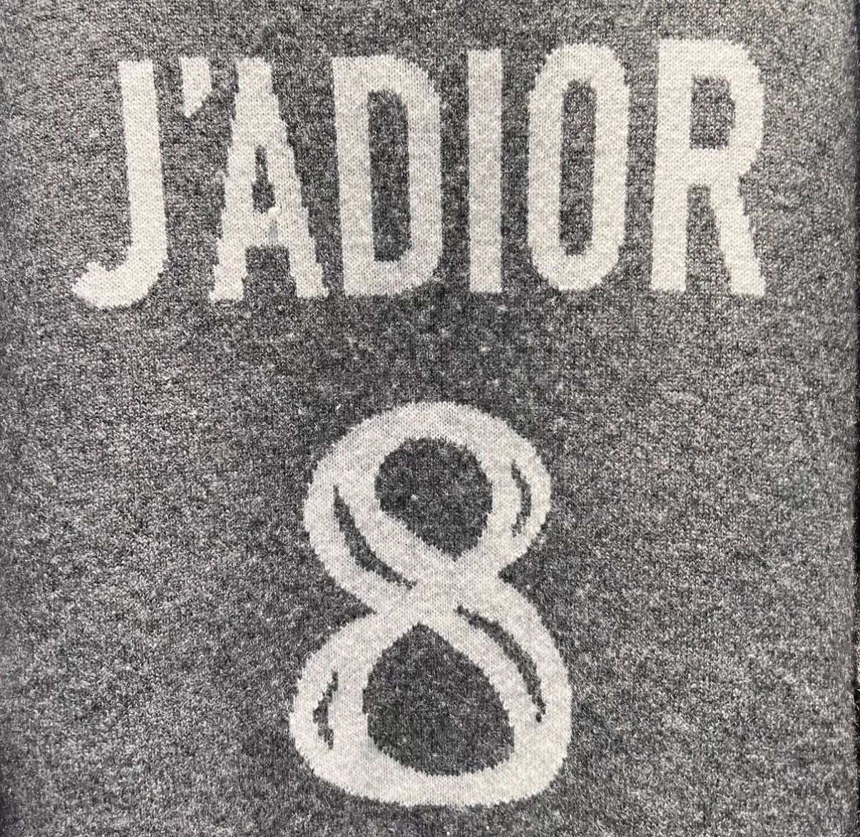 Dior Dior Classic Gray Number 8 Sweater Size US S / EU 44-46 / 1 - 3 Thumbnail