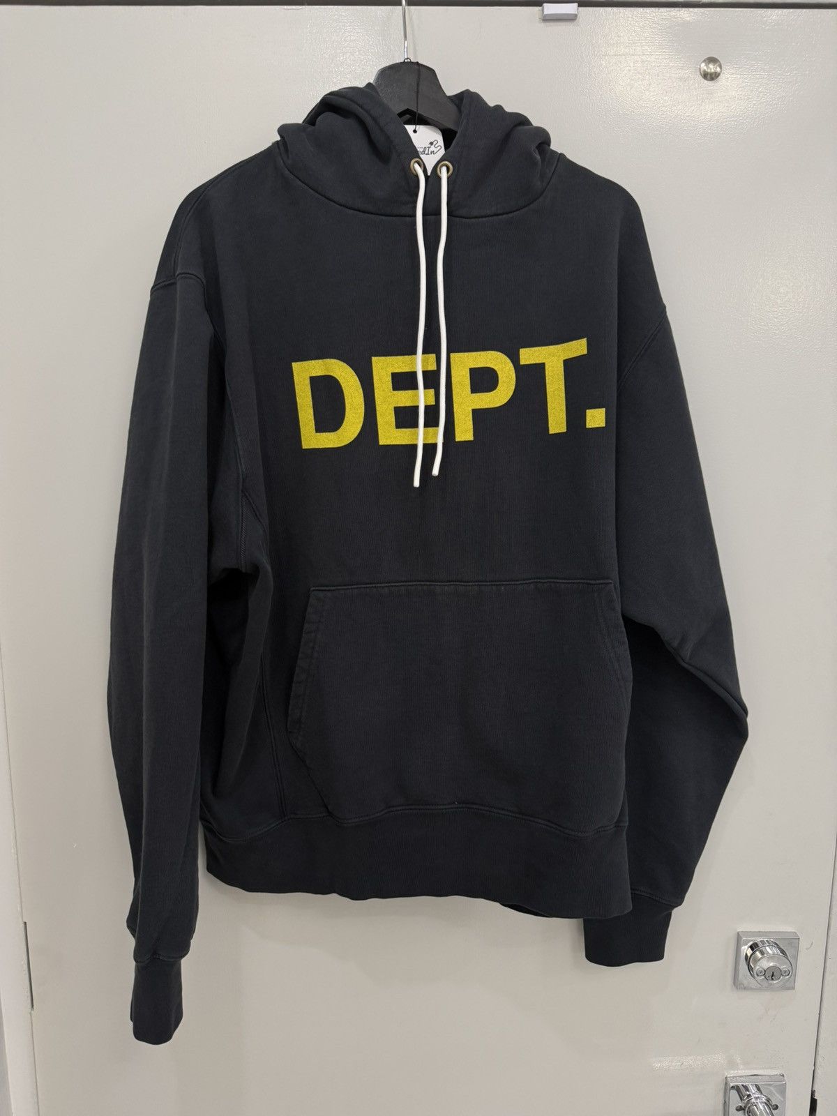 Gallery Dept. Gallery Dept. Yellow Black Hoodie Size US L / EU 52-54 / 3 - 1 Thumbnail