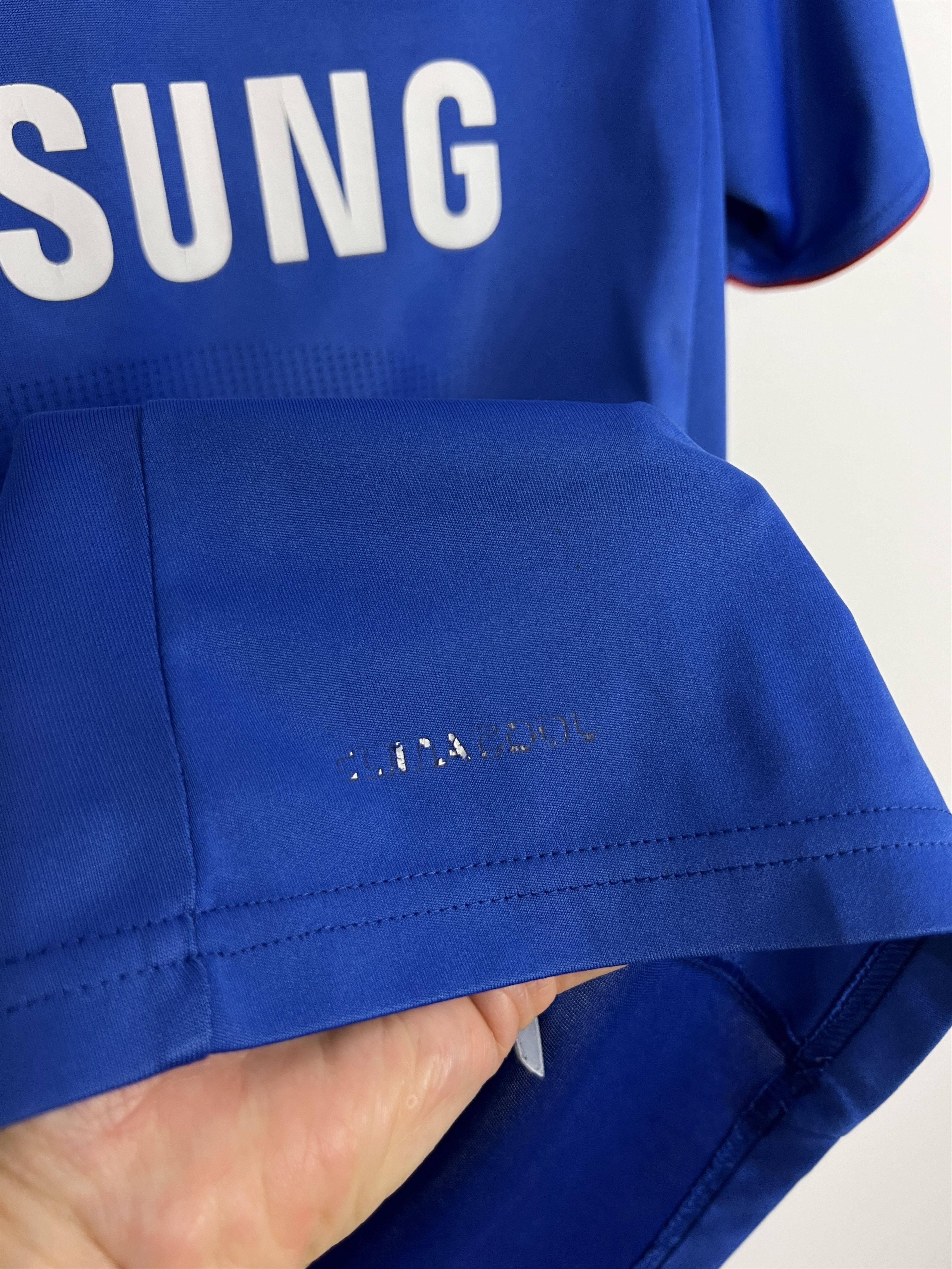 Adidas Chelsea Home football shirt 2010 Soccer Adidas Jersey Trikot Size US S / EU 44-46 / 1 - 5 Thumbnail