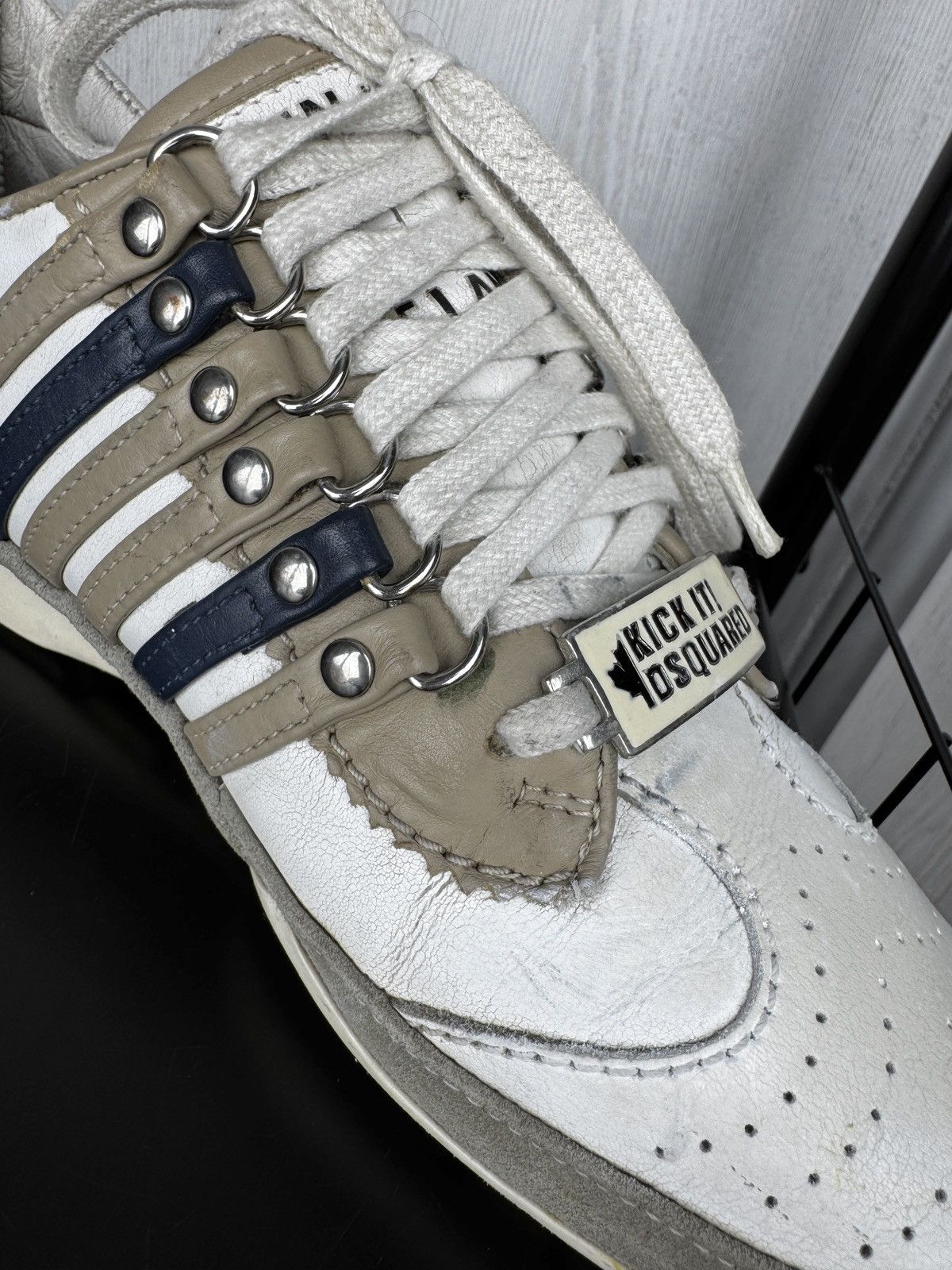 Dsquared2 Dsquared2 Kick It! Vintage low top sneakers women’s 36.5 Size US 6.5 / IT 36.5 - 17 Thumbnail