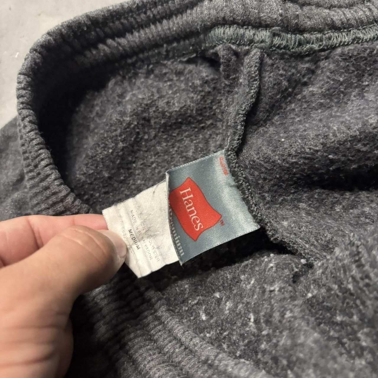 Japanese Brand × Vintage Crazy Vintage Y2K/2000s Faded Grey Skater Essential Sweatpants! Size US 32 / EU 48 - 6 Thumbnail