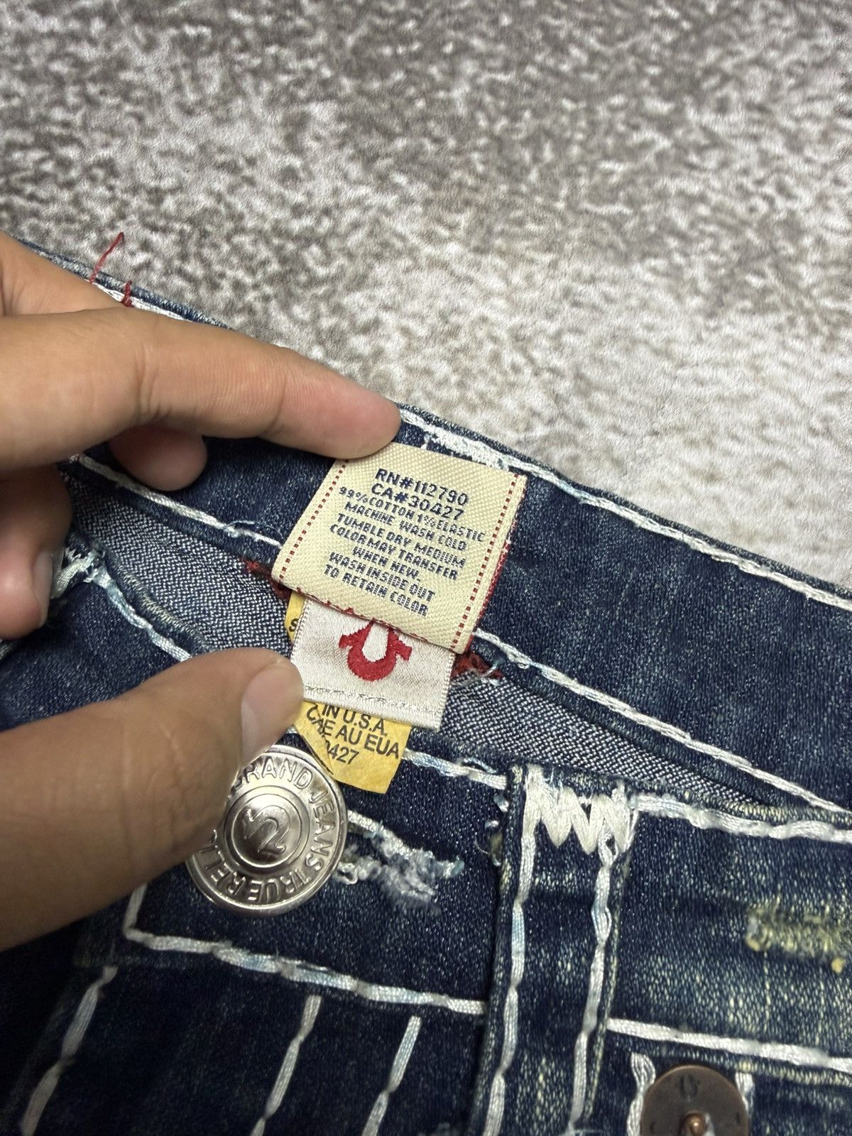 True Religion True religion blue denim jeans Size 30" / US 8 / IT 44 - 9 Thumbnail