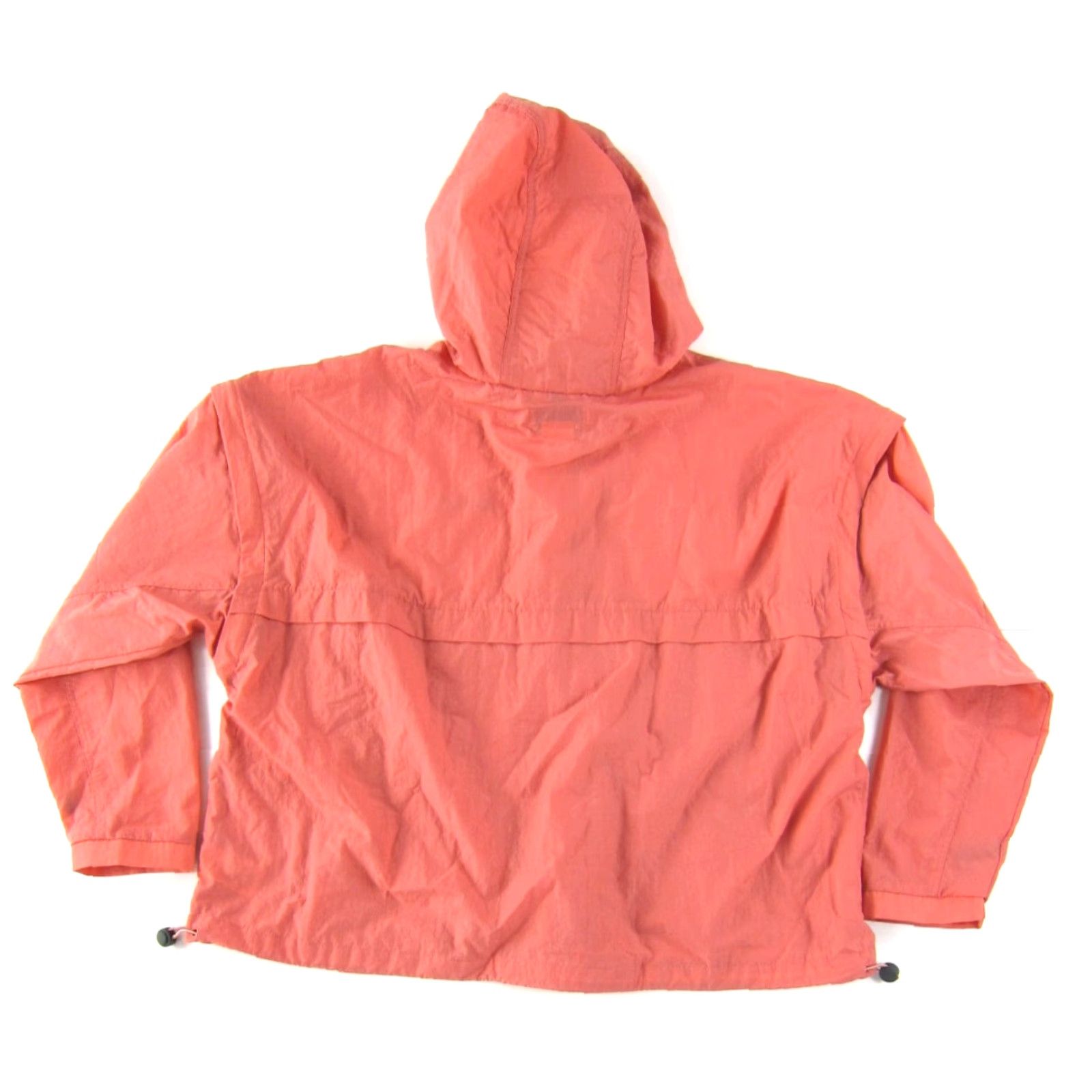 Rains Columbia Interchange Orange Nylon Zip Hooded Rain Jacket Women XL Size XL / US 12-14 / IT 48-50 - 2 Thumbnail