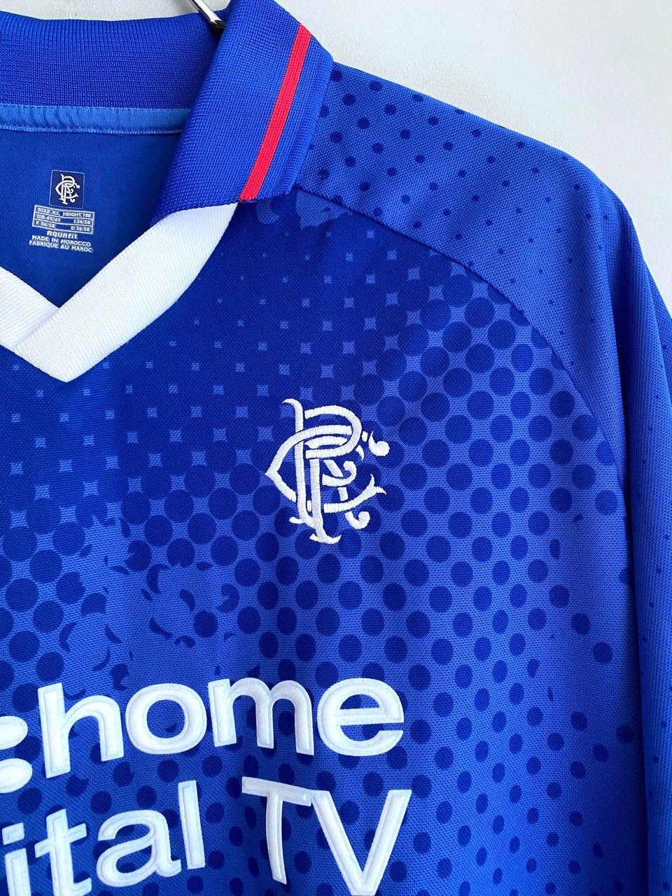 Diadora Diadora FC Glasgow Rangers 2002/03 Home Soccer Jersey, XL Size US XL / EU 56 / 4 - 4 Thumbnail