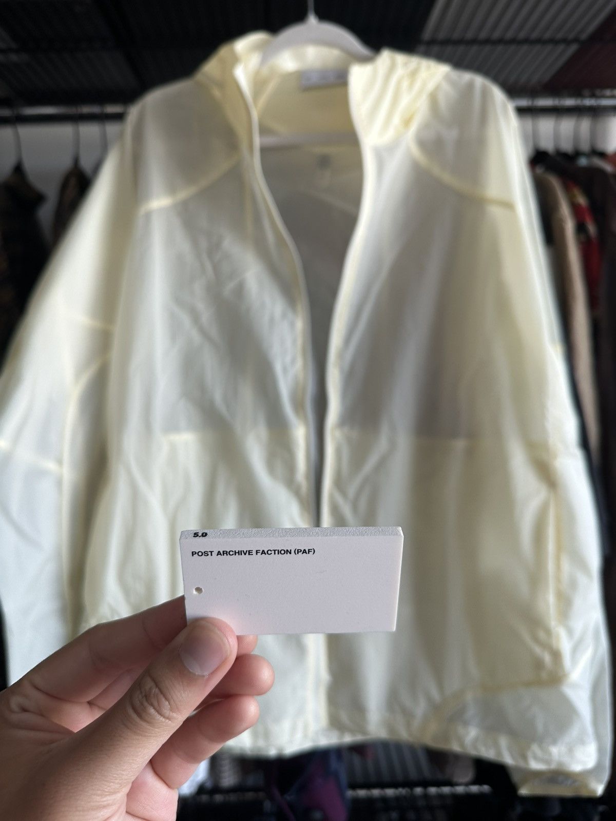 POST ARCHIVE FACTION (PAF) Post Archive Faction Technical Jacket in Light Yellow Size US XL / EU 56 / 4 - 7 Thumbnail
