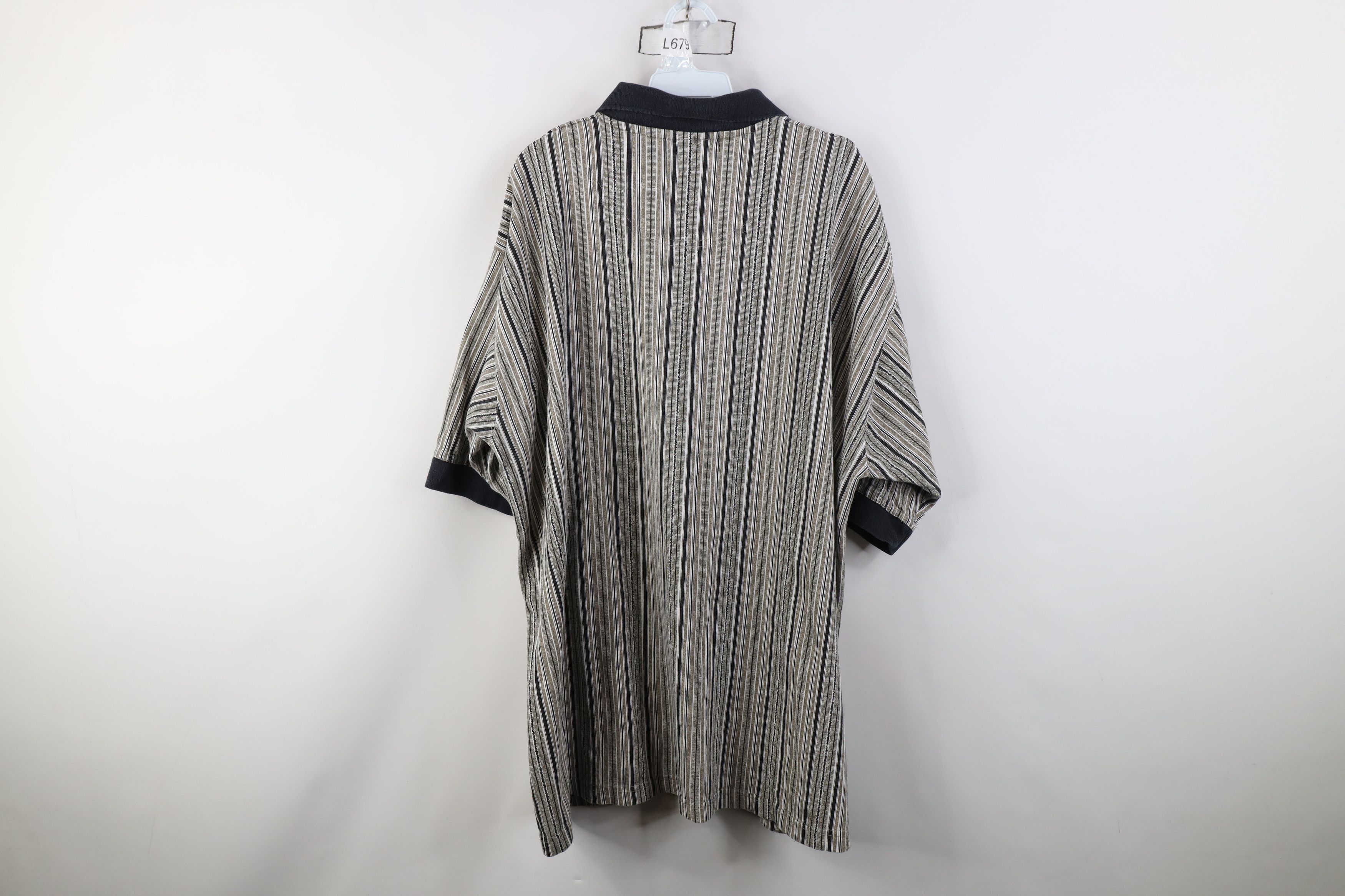 Vintage Vintage 90s Streetwear Fit Collared Golf Polo Shirt Earth Size US XXL / EU 58 / 5 - 8 Thumbnail