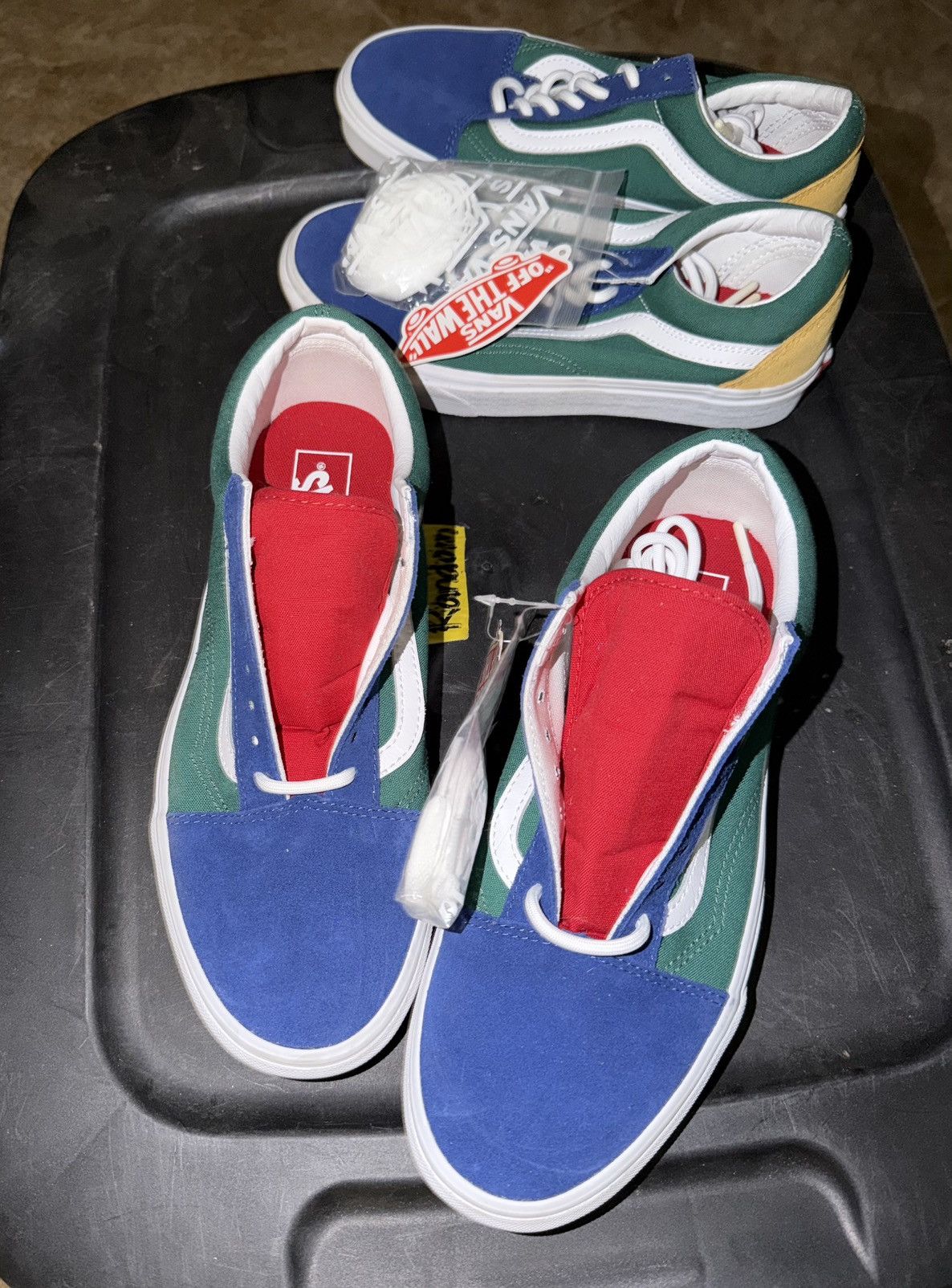 Vans Multicolored Vans Old Skool Yacht Club Sneakers Size US 6 / EU 39 - 4 Thumbnail