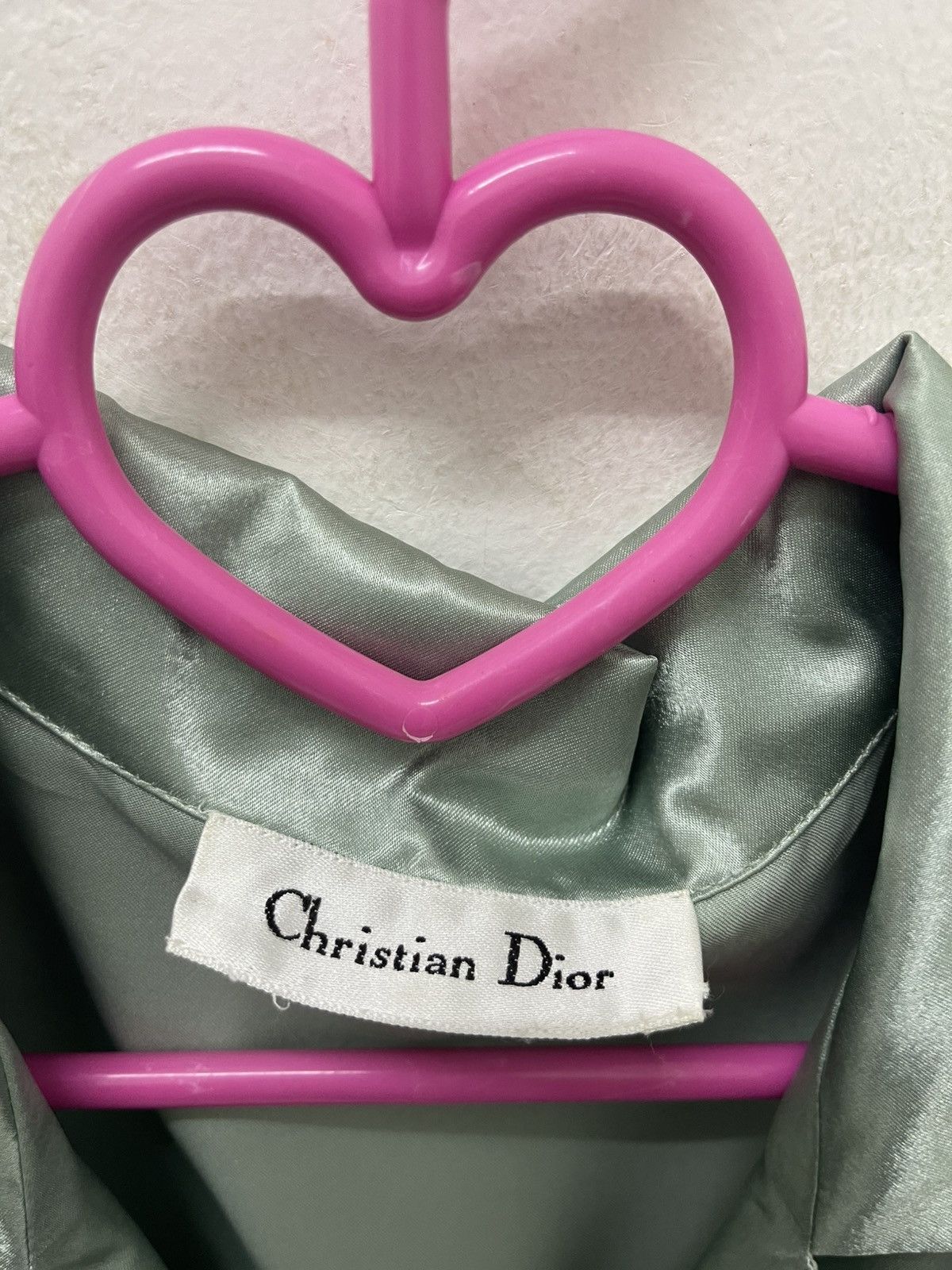 Christian Dior Monsieur Rare Vintage CHRISTIAN DIOR Satin Silk Size M / US 6-8 / IT 42-44 - 4 Thumbnail