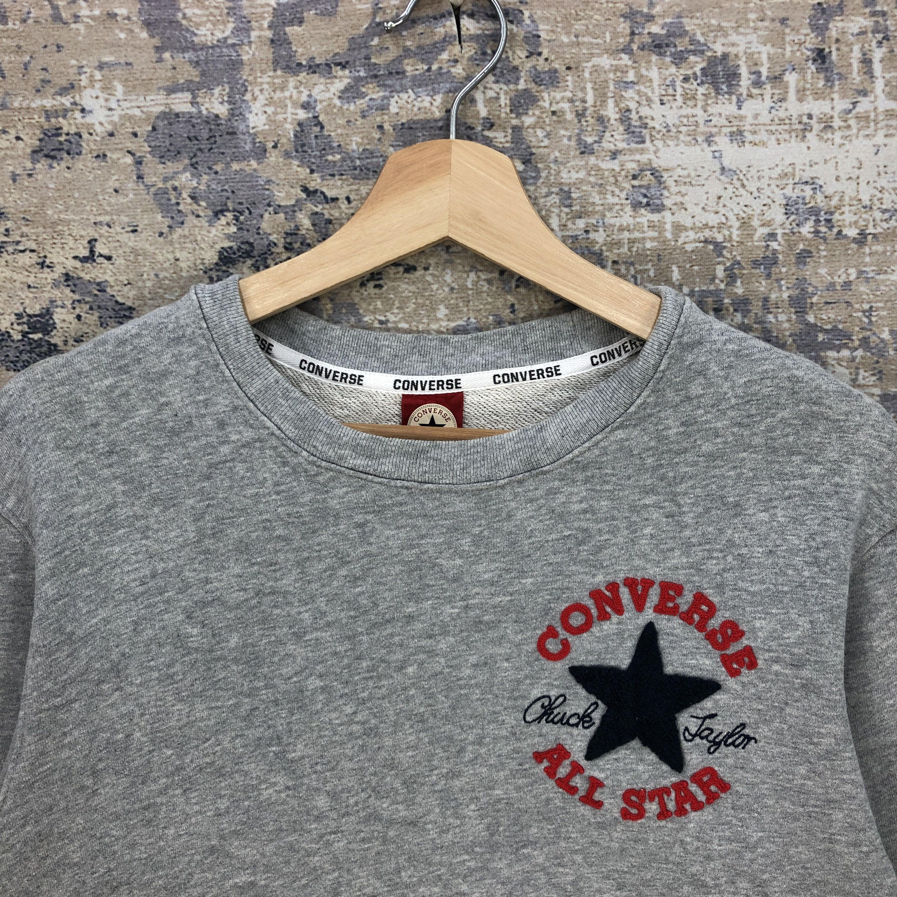 Converse Vintage Y2K Converse Sweater Converse Sweatshirt Jumper Size US S / EU 44-46 / 1 - 3 Thumbnail
