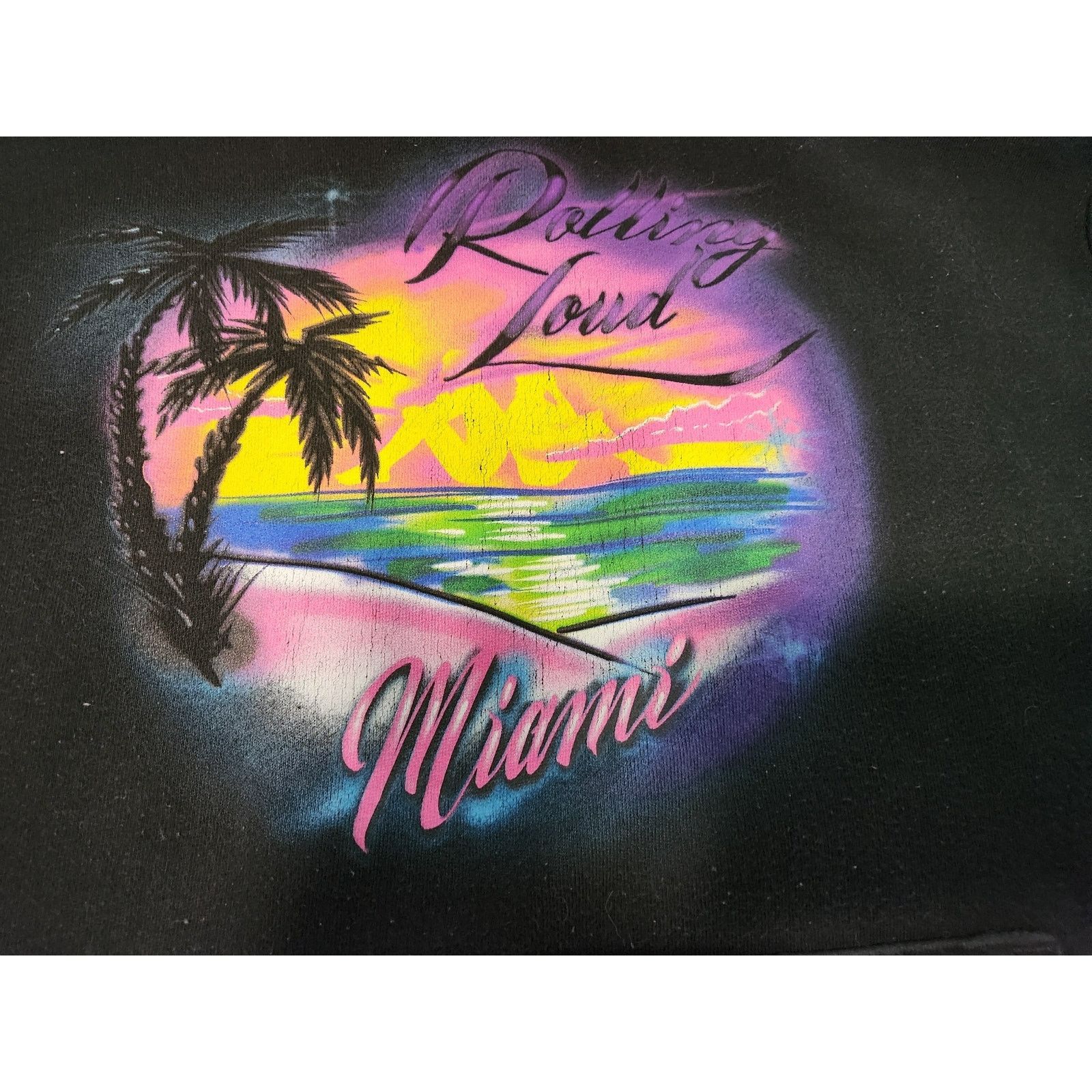 Kappa Kappa Rolling Loud Miami Hoodie Size Small Black Sweatshirt Size US S / EU 44-46 / 1 - 2 Thumbnail