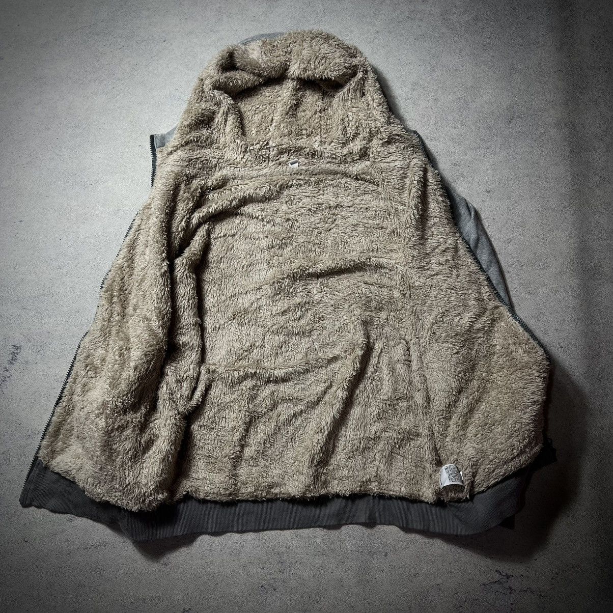 Japanese Brand Japanese Y2k Camo Fur Sherpa Grunge Punk Gothic Style Hoodie Size US L / EU 52-54 / 3 - 4 Thumbnail