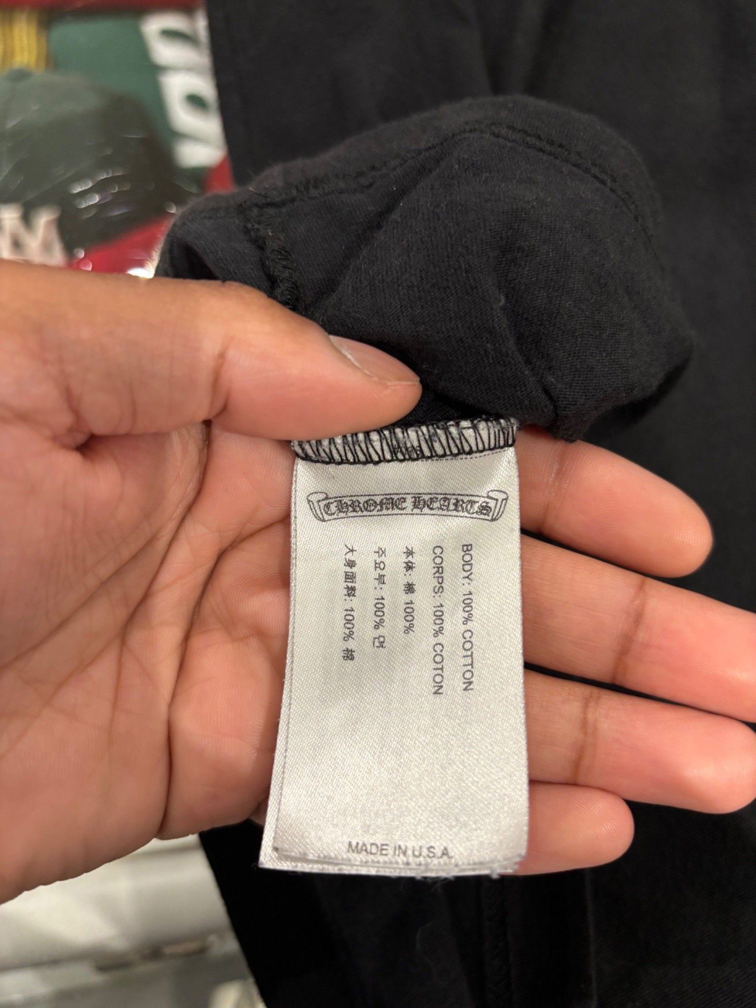 Chrome Hearts Chrome Hearts Scroll Logo Shirt Black Size US S / EU 44-46 / 1 - 6 Thumbnail
