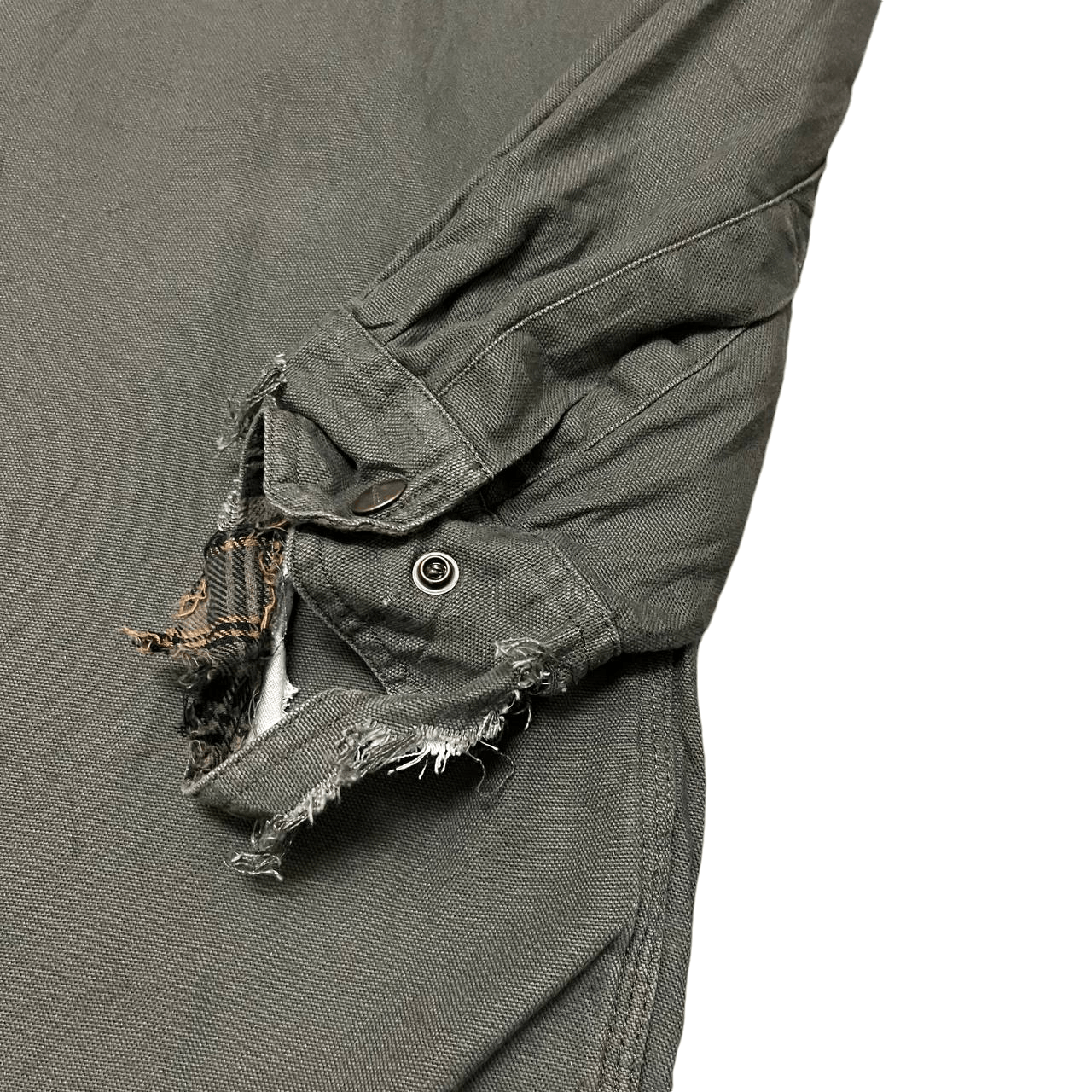 Carhartt Vintage S296MOS Carhartt Work Jacket Thrashed Size US XL / EU 56 / 4 - 8 Thumbnail