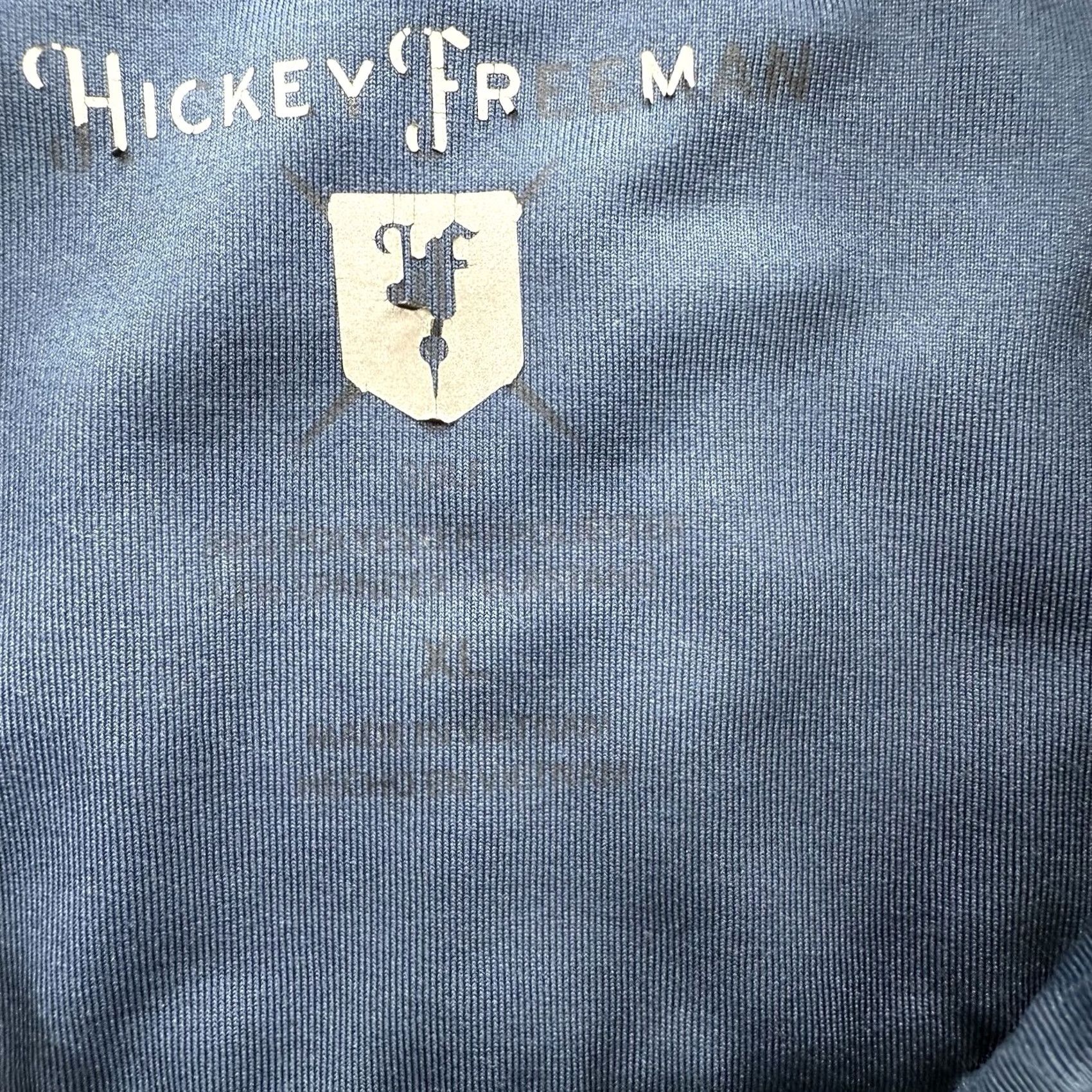 Vintage Hickey Freeman Polo Shirt Men XL Blue Floral Print Golf Polo Shirt Casual Athletic Button Logo Short Sleeve Size US XL / EU 56 / 4 - 3 Thumbnail
