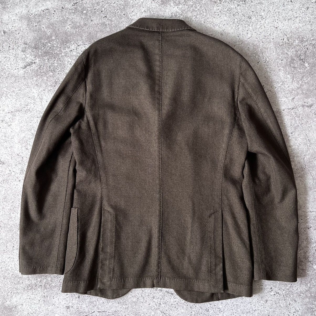Other Windsor Brown Silk Virgin Wool Blazer Jacket Men's EU48 US38 Size 38R - 10 Thumbnail