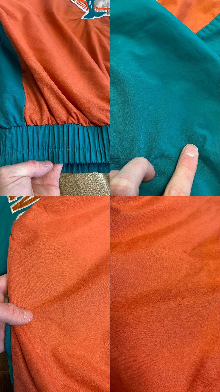 NFL × Starter × Vintage Vintage 90s Miami Dolphins Proline NFL Starter Jacket (L) Size US L / EU 52-54 / 3 - 11 Thumbnail
