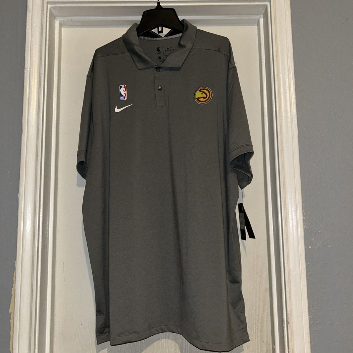 Nike Atlanta hawks polo Size US XL / EU 56 / 4 - 1 Thumbnail