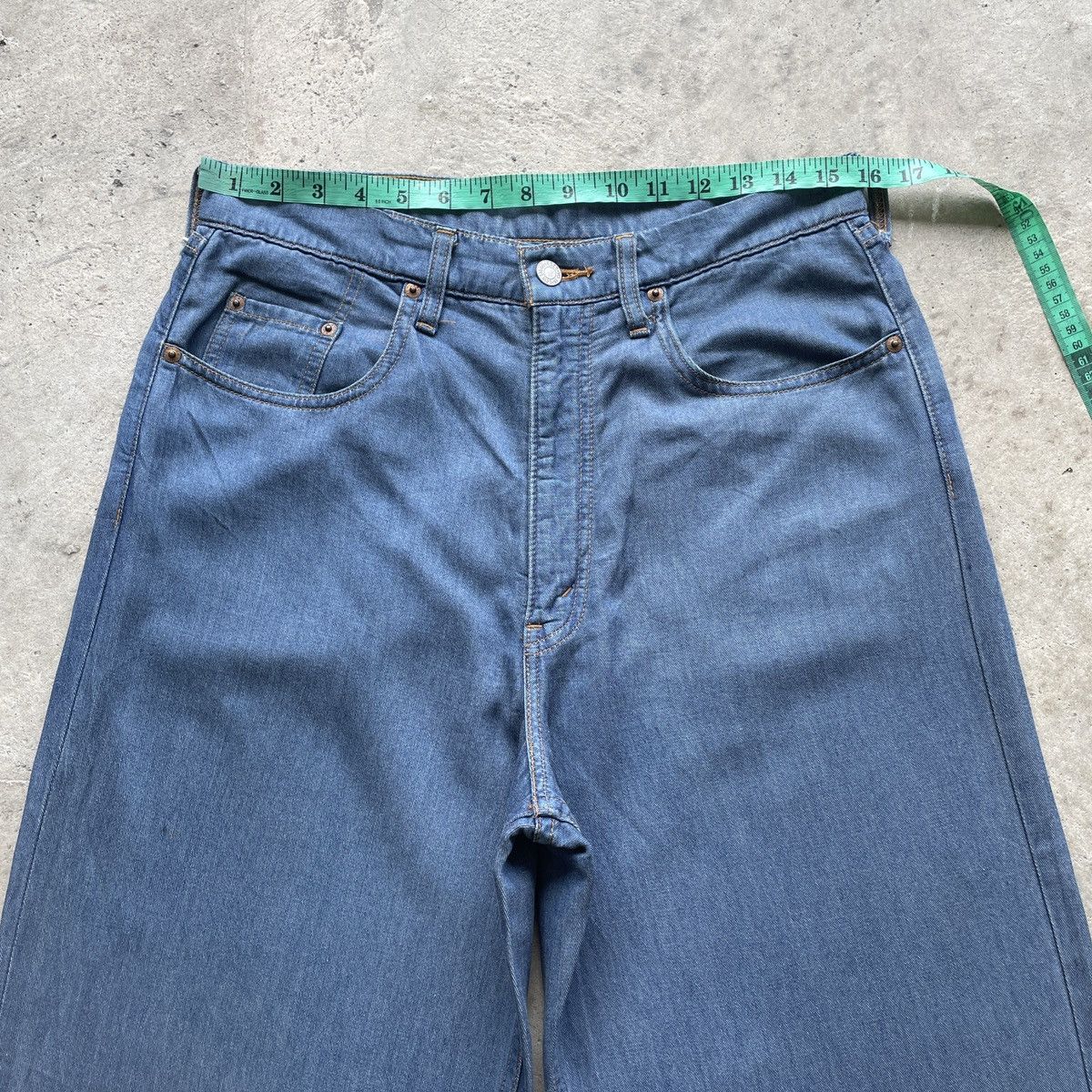 Levi's Vintage Levi’s 529 Soft Denim Baggy Pants W32x31 Size US 32 / EU 48 - 5 Thumbnail