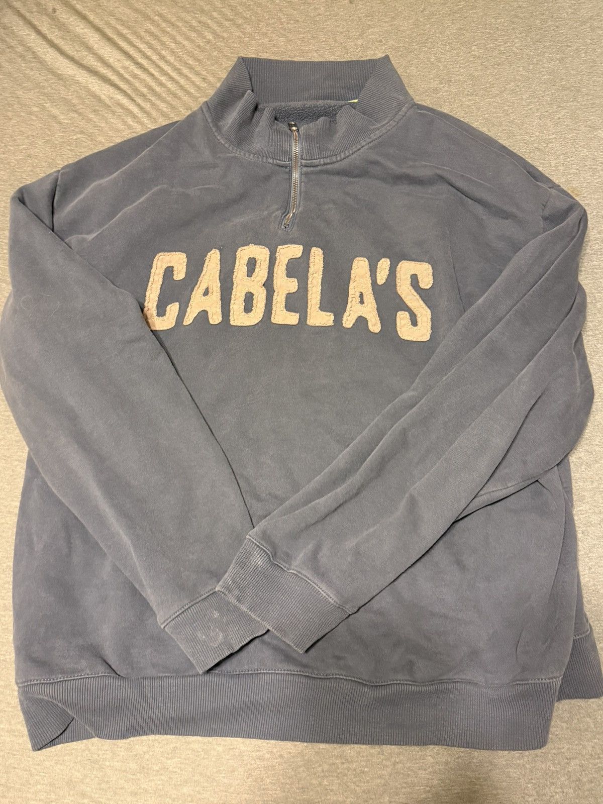 Cabelas Vintage Cabela’s Quarter Zip Sweatshirt Size US XXL / EU 58 / 5 - 1 Thumbnail