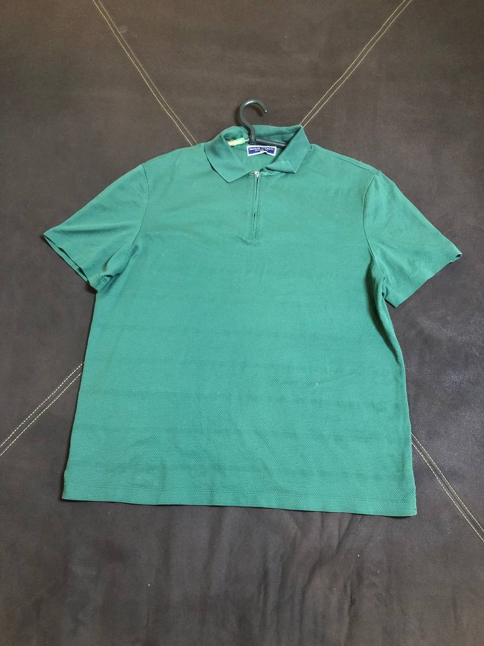Charles Tyrwhitt Charles Tyrwhitt Mens Polo Shirt L Green Short Sleeved Size US L / EU 52-54 / 3 - 1 Thumbnail