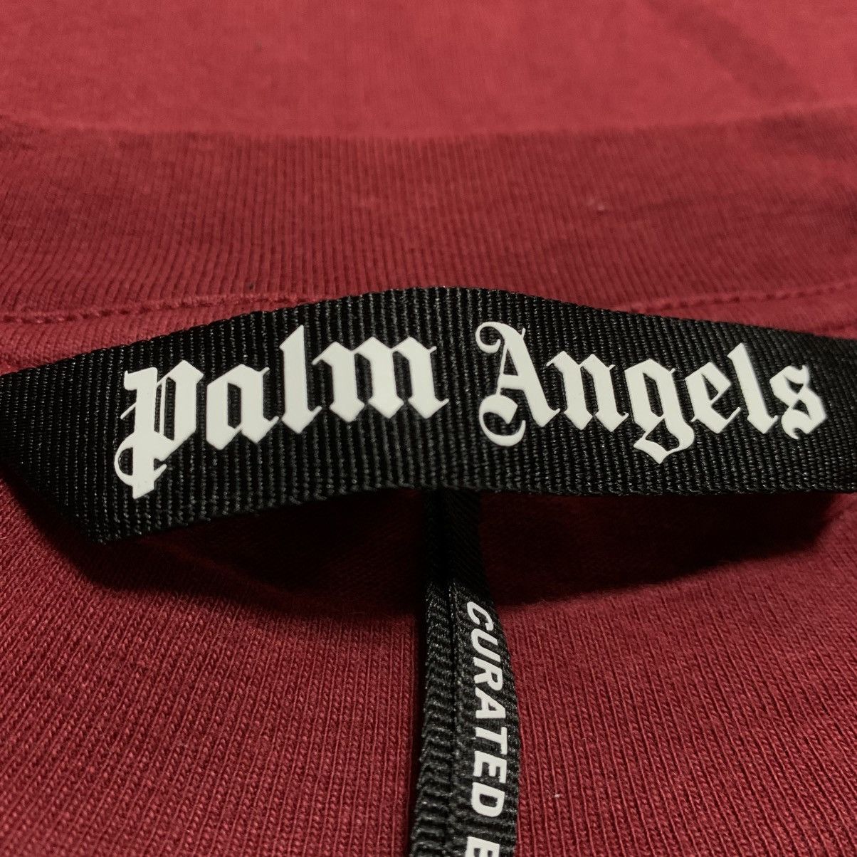 Palm Angels Palm Angels Medium Tee END Bear Rose Burgundy Red T-Shirt Size US M / EU 48-50 / 2 - 7 Thumbnail