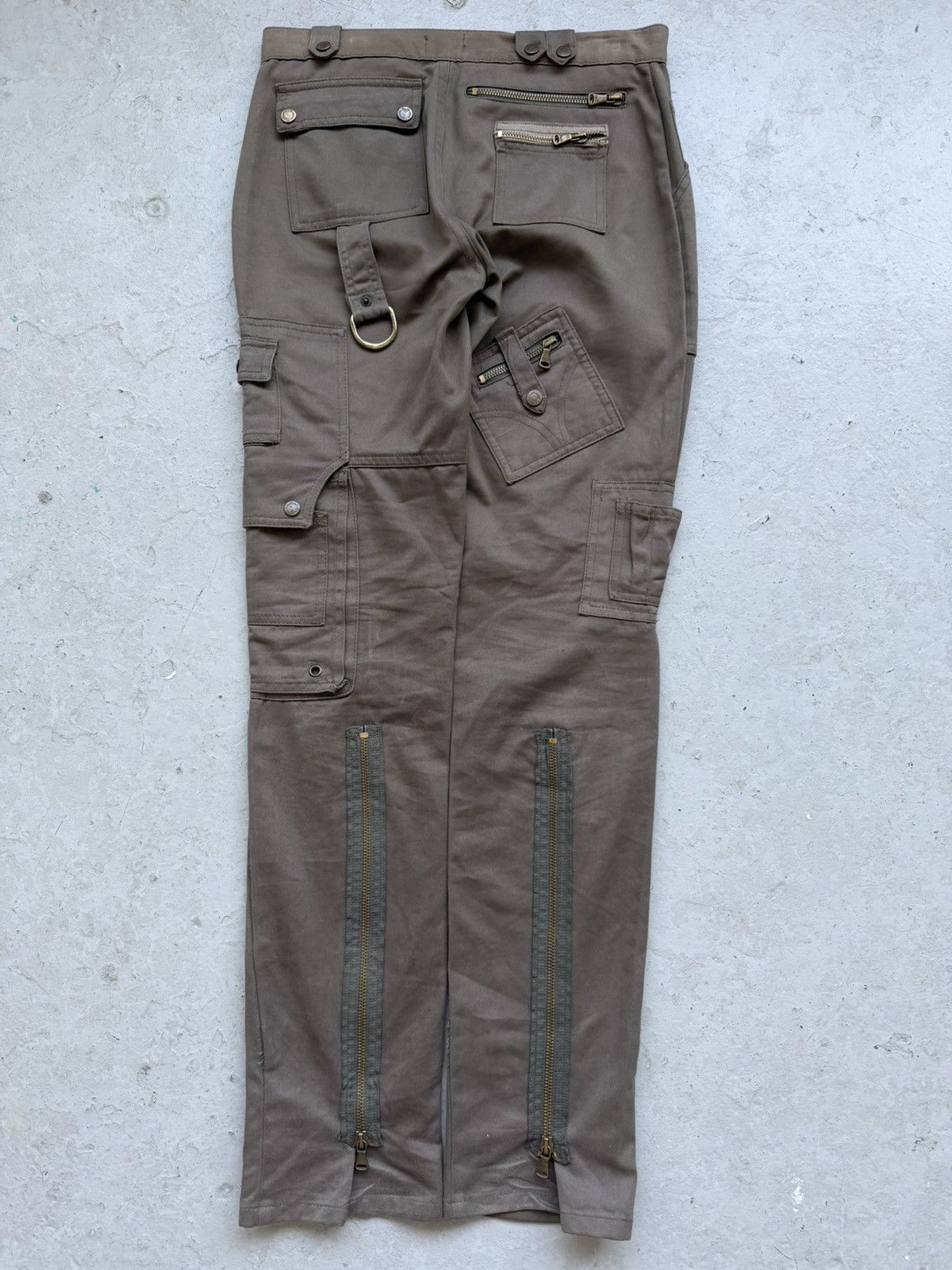 Dolce & Gabbana Dolce & Gabbana 2000’s Olive Cargo Multi Pocket Pants Size 24" / US 00 / IT 34 - 3 Thumbnail