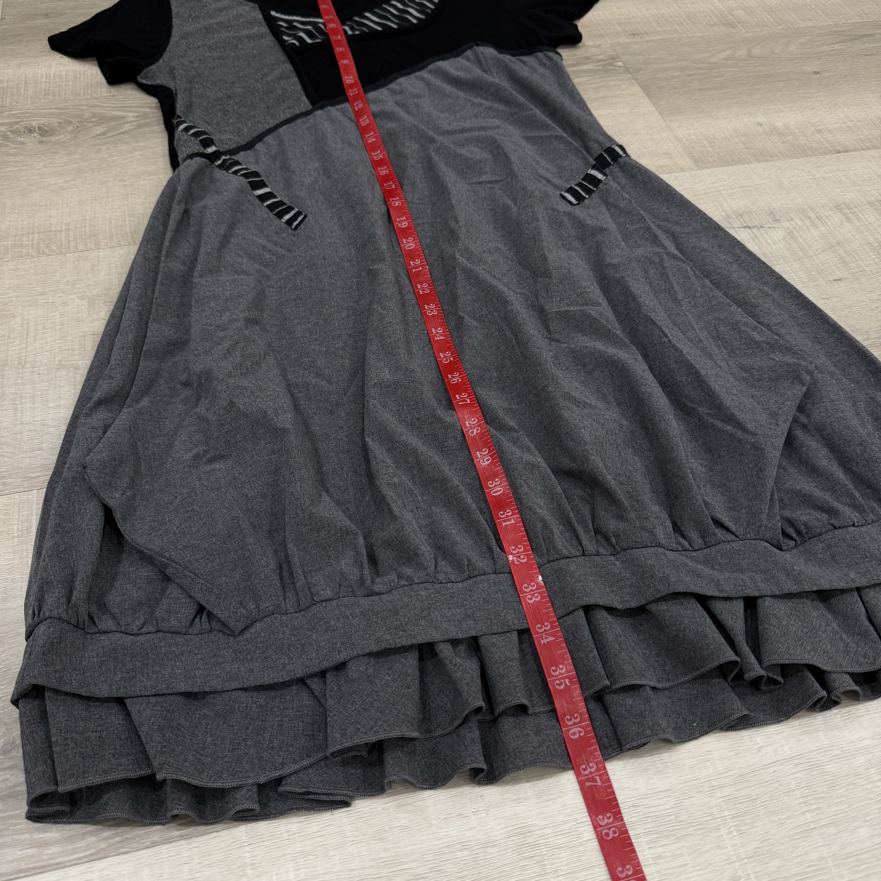 Other Asymmetrical Design Layered Bubble Dress Size L / US 10 / IT 46 - 2 Thumbnail
