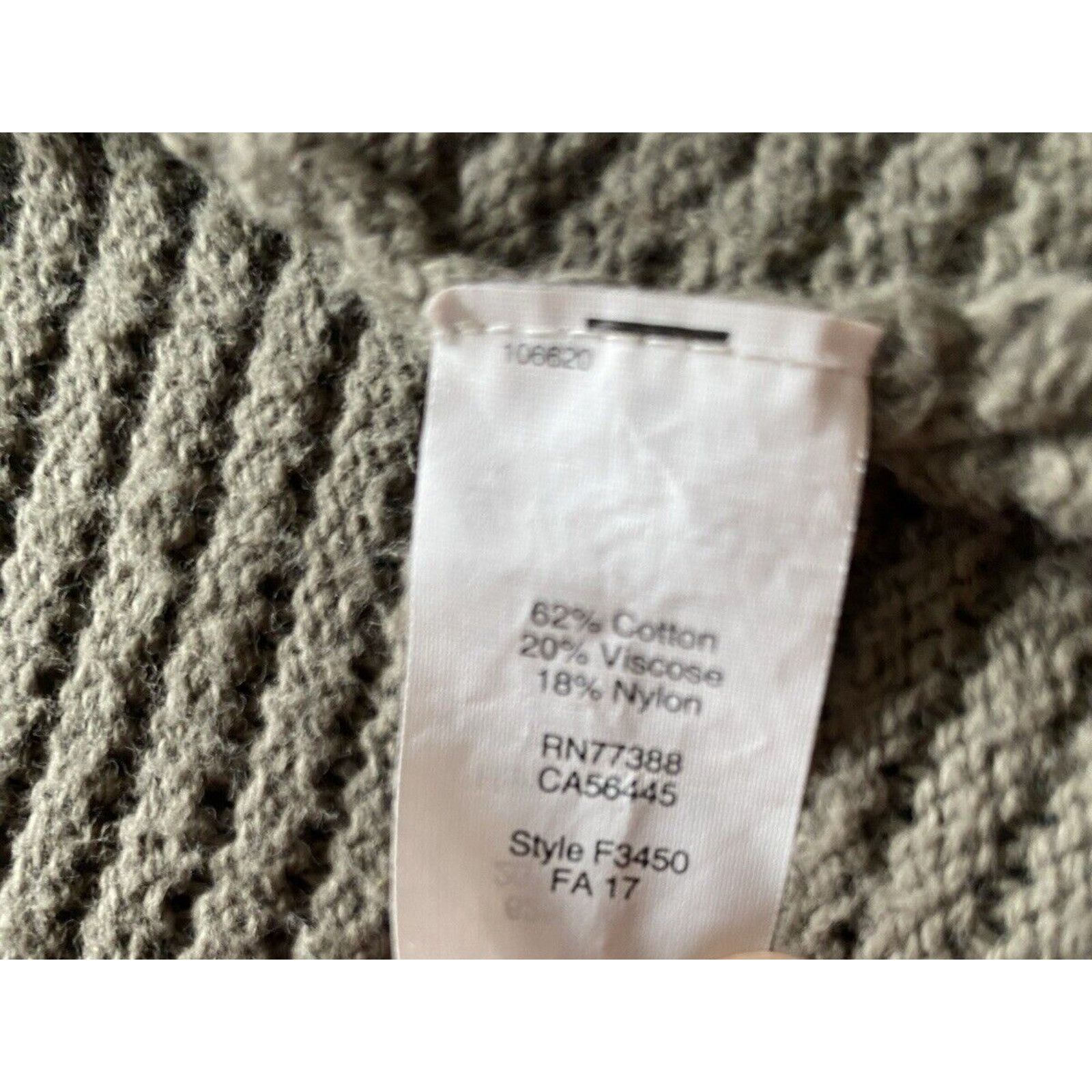 Madewell Madewell Seabank Green Open Front Knit Cardigan Sweater XS Size XS / US 0-2 / IT 36-38 - 5 Thumbnail