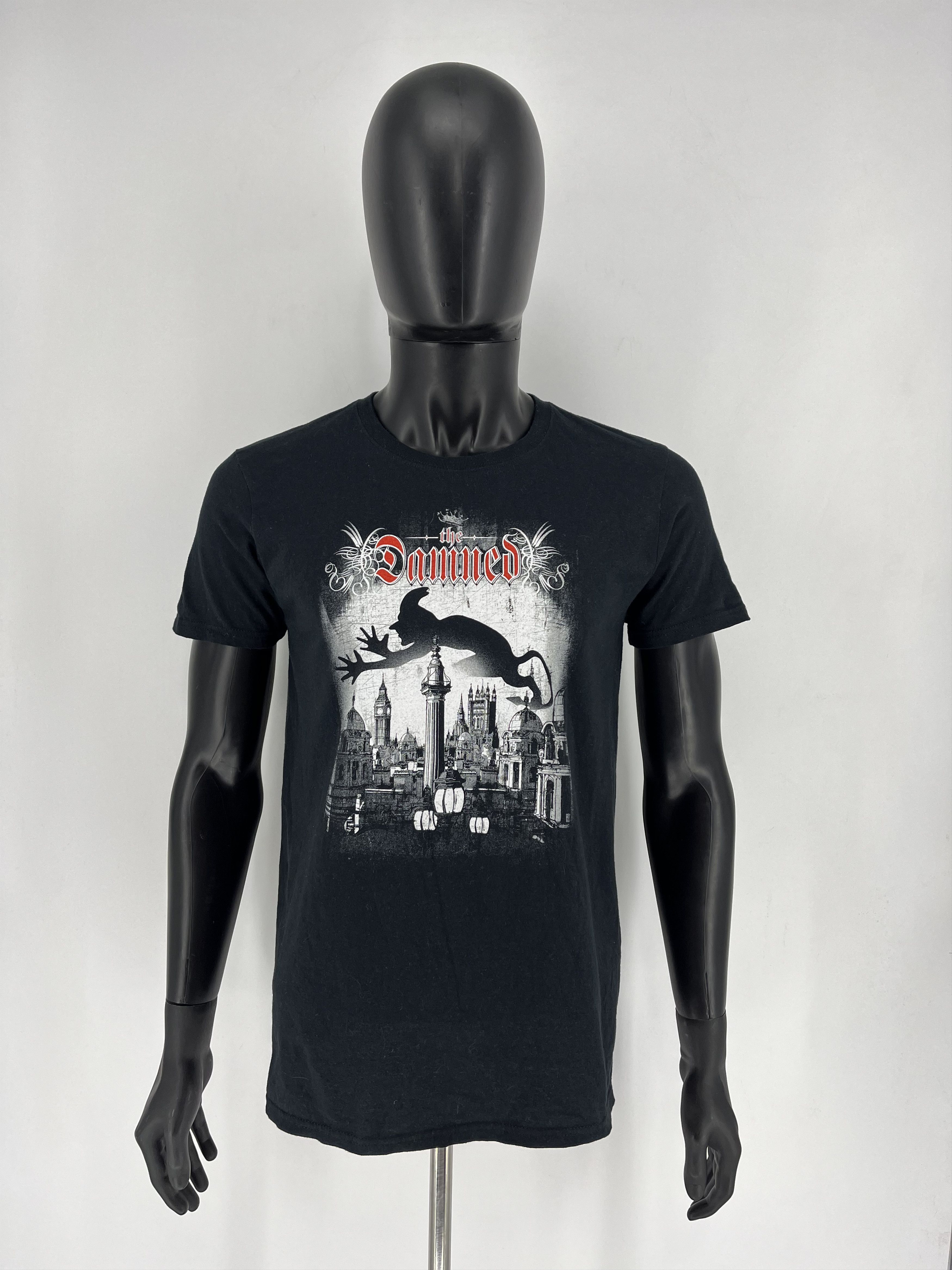 Band Tees × Vintage Vintage 90s The DAMNED Punk Rock T-Shirt Rare Retro Hype Y2K Size US M / EU 48-50 / 2 - 2 Thumbnail