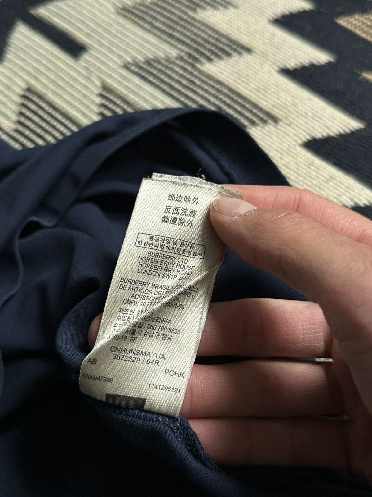 Burberry Burberry Brit Luxury Logo T-shirt Size US M / EU 48-50 / 2 - 11 Thumbnail