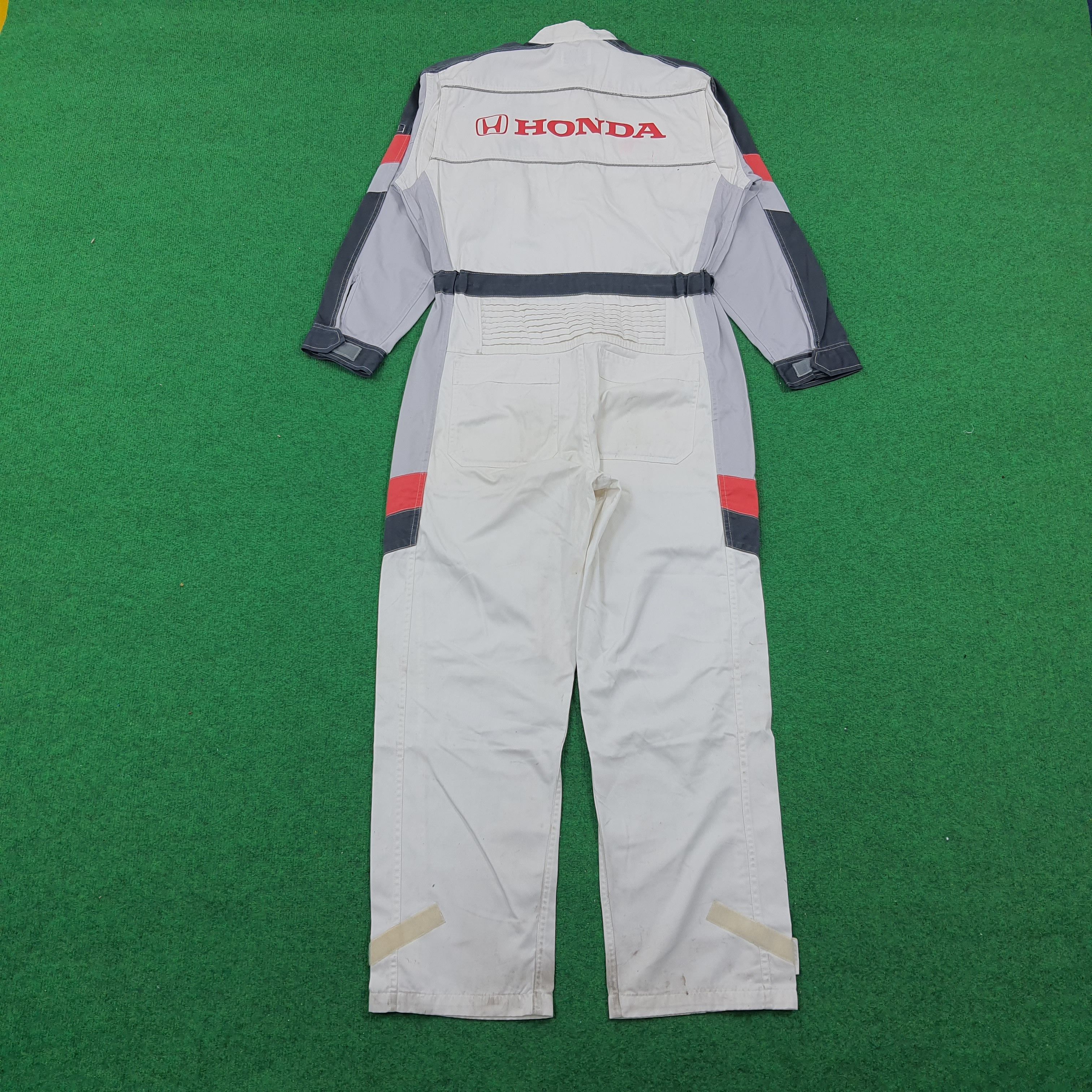 Honda × Japanese Brand Vintage HONDA Racing Japan Motorsports Brand Coverall Size US M / EU 48-50 / 2 - 2 Thumbnail