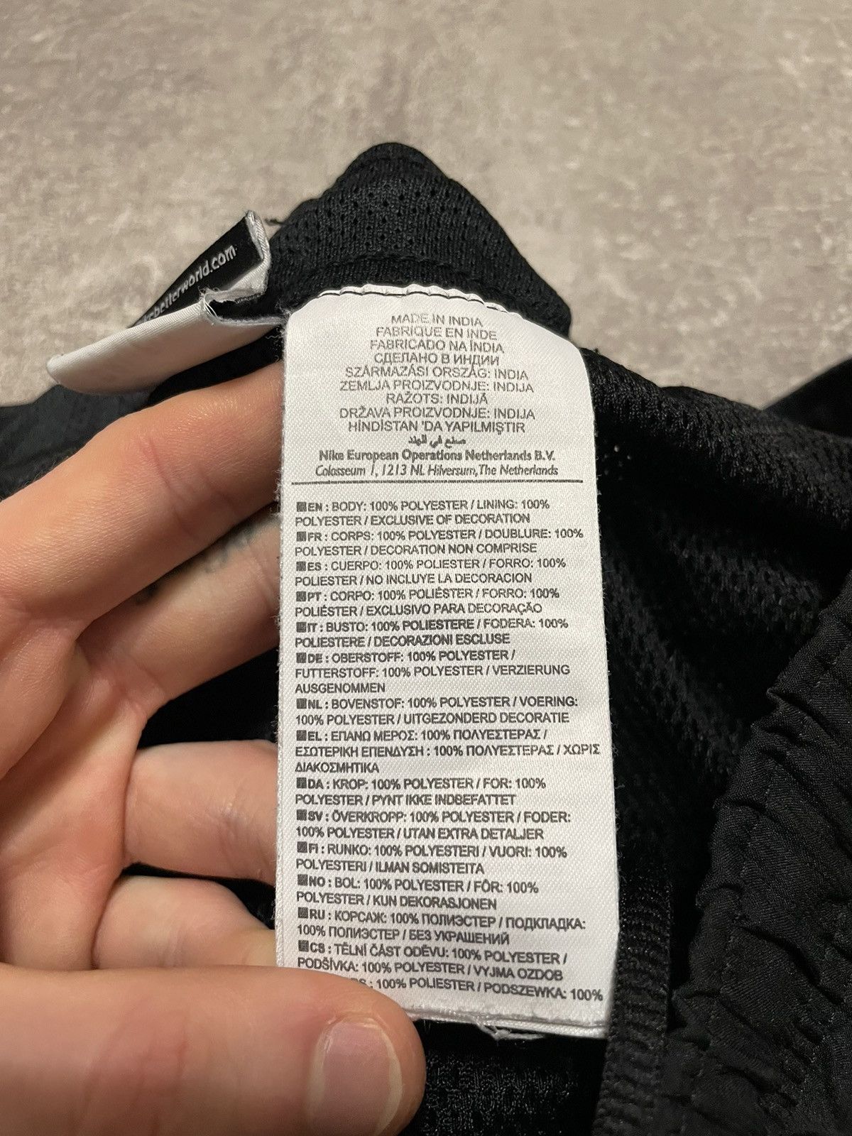 Nike Vintage Nike Parachute Black Nylon Track Pants Drill Size US 30 / EU 46 - 13 Thumbnail