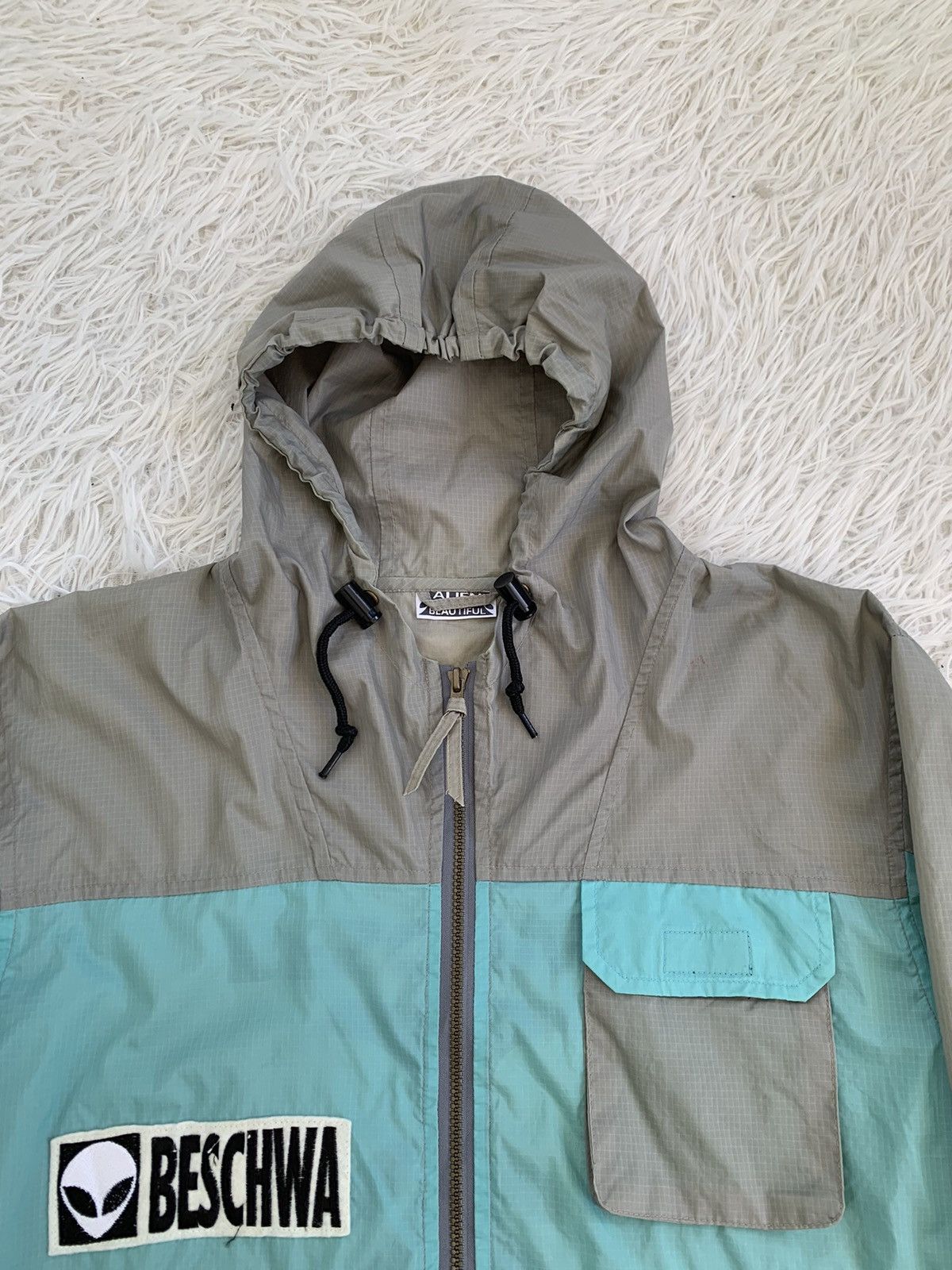 Alien Workshop Beschwa Alien Is Beautiful Half Zip Jacket Hooded Size US L / EU 52-54 / 3 - 5 Thumbnail