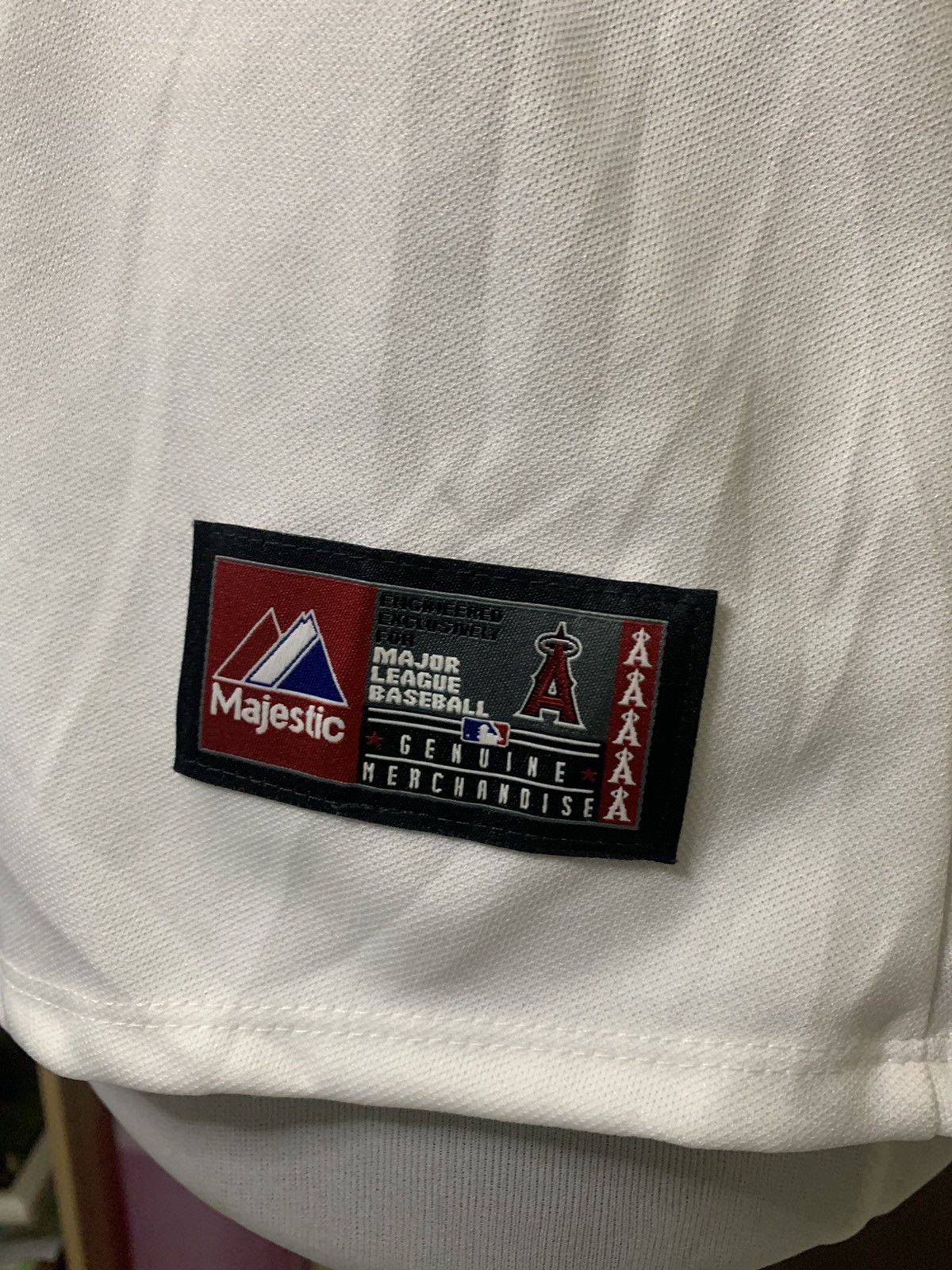 MLB × Majestic × Palm Angels Majestic White LA Angels Mike Trout 27 Cool Base Jersey L Size US L / EU 52-54 / 3 - 6 Thumbnail